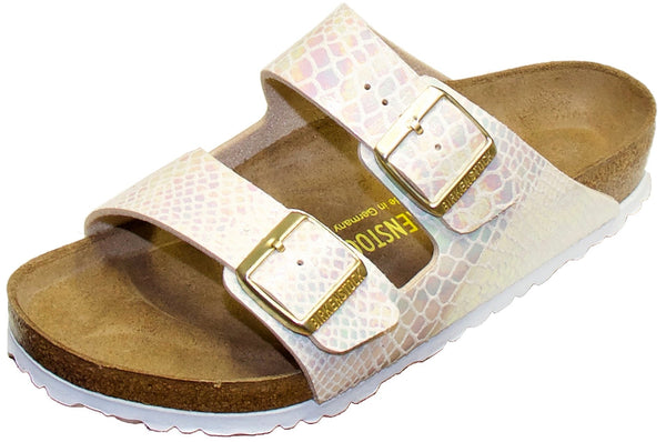 Birkenstock arizona sales shiny snake