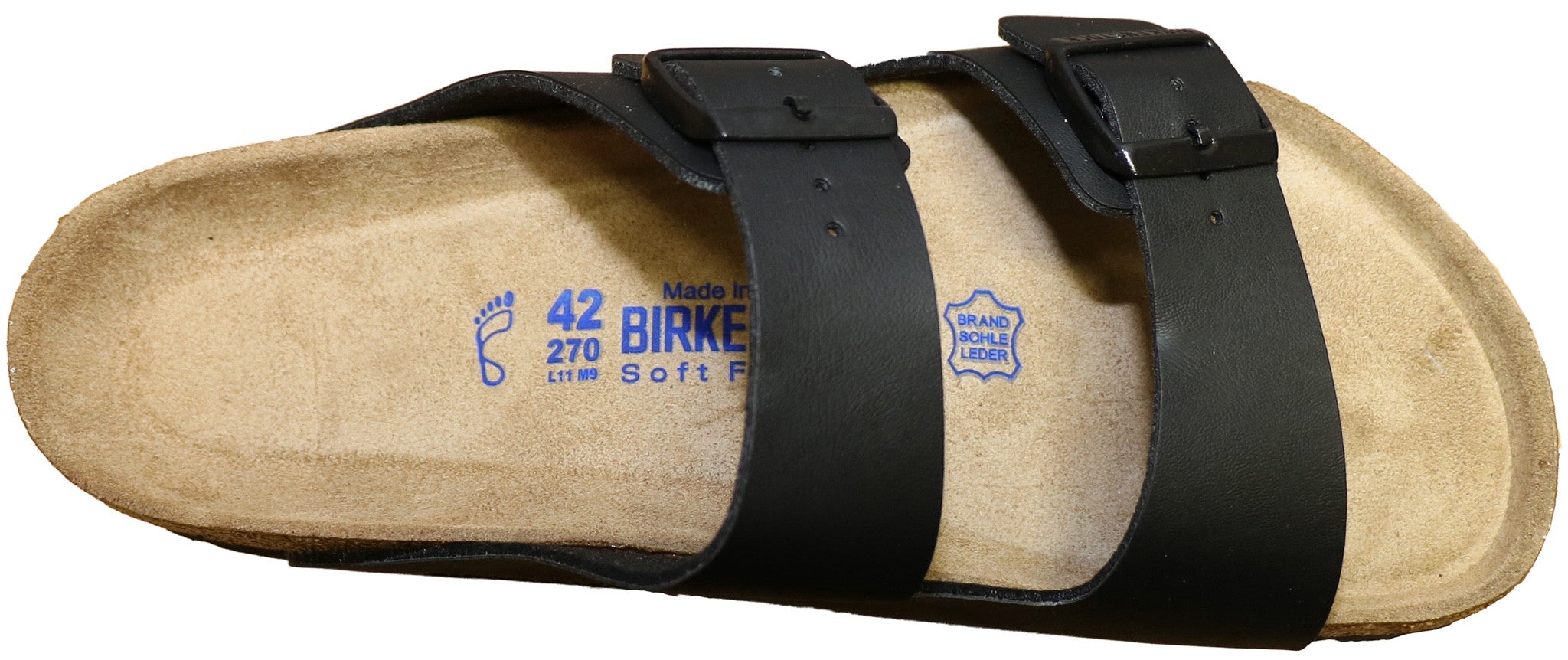 Birkenstock Arizona Soft Footbed Birko-Flor Noir