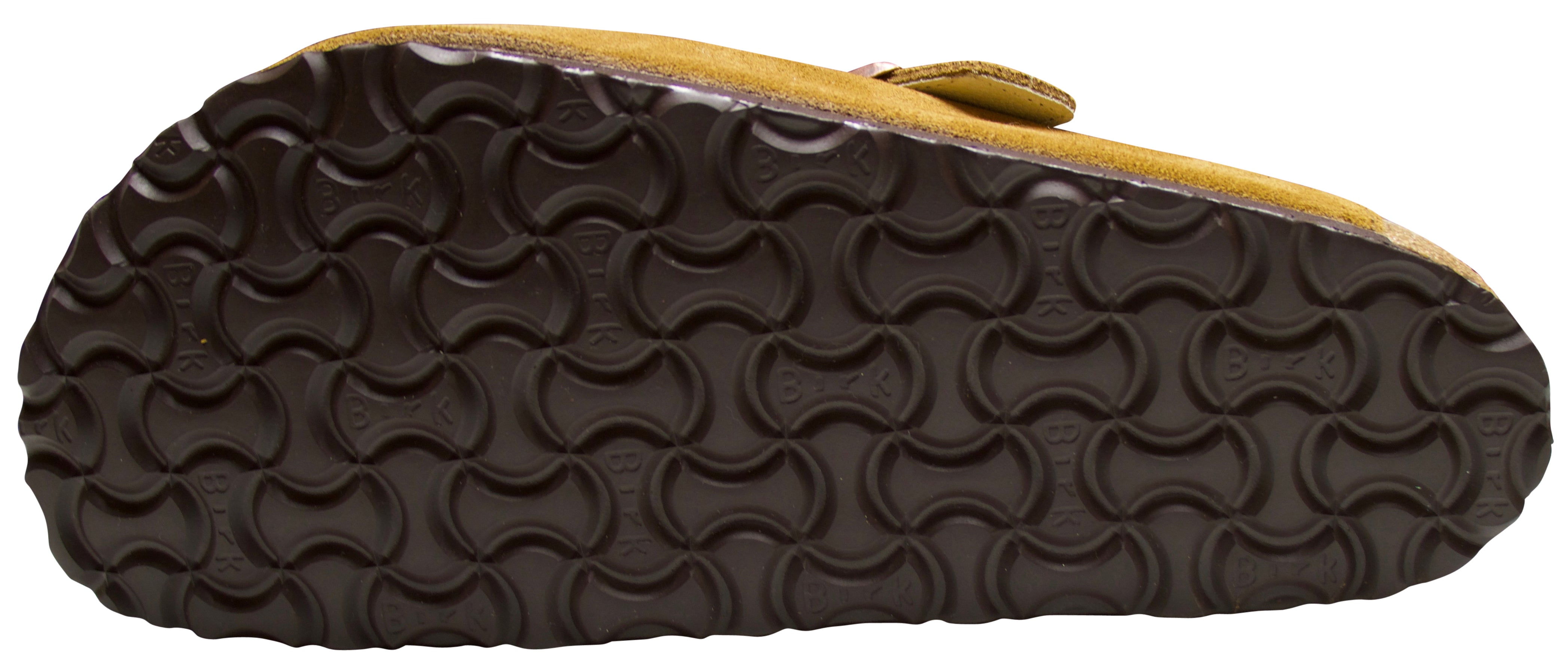 Birkenstock Boston, vison, daim/peau lainée
