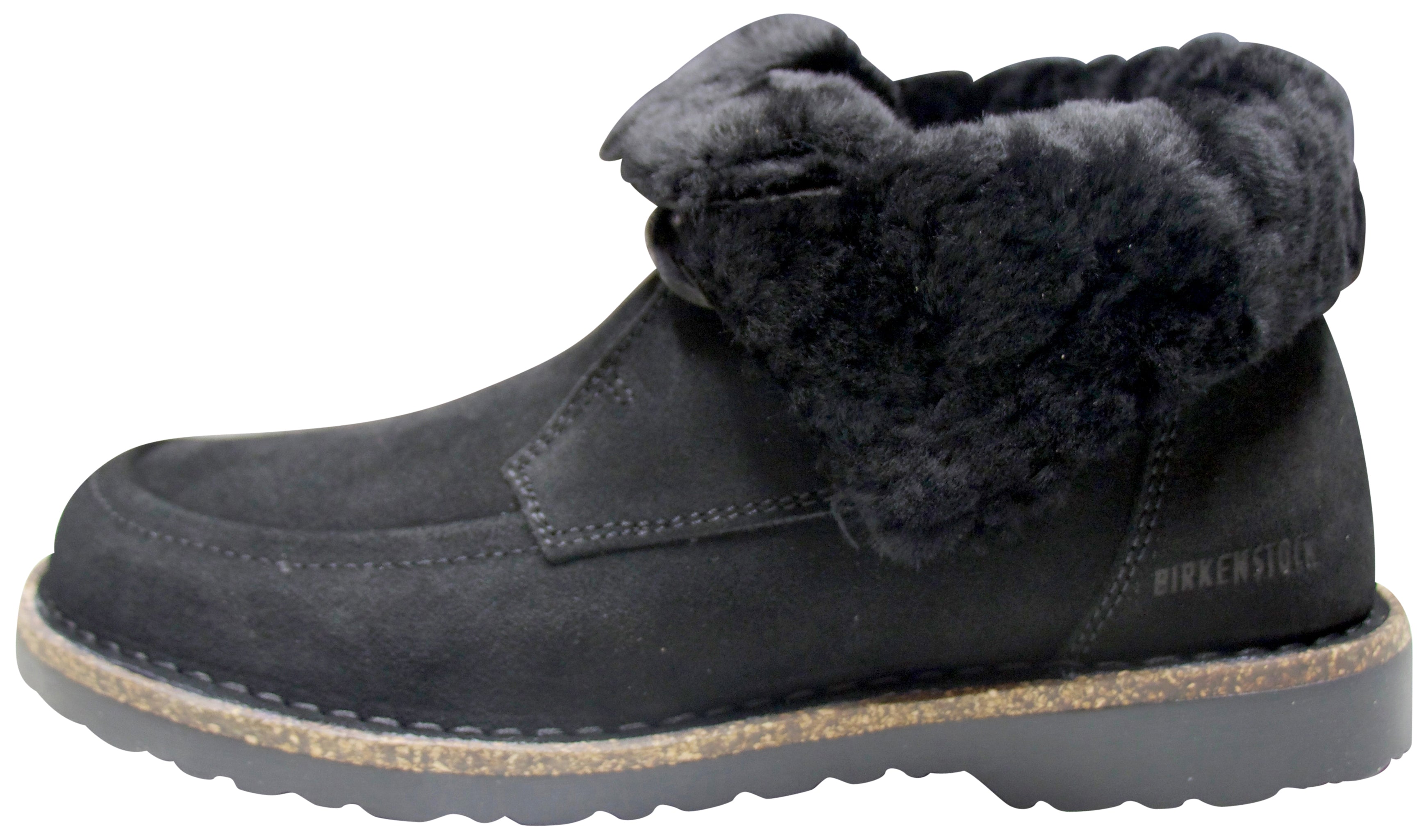 Birkenstock Bakki, noir, cuir hydrophobe