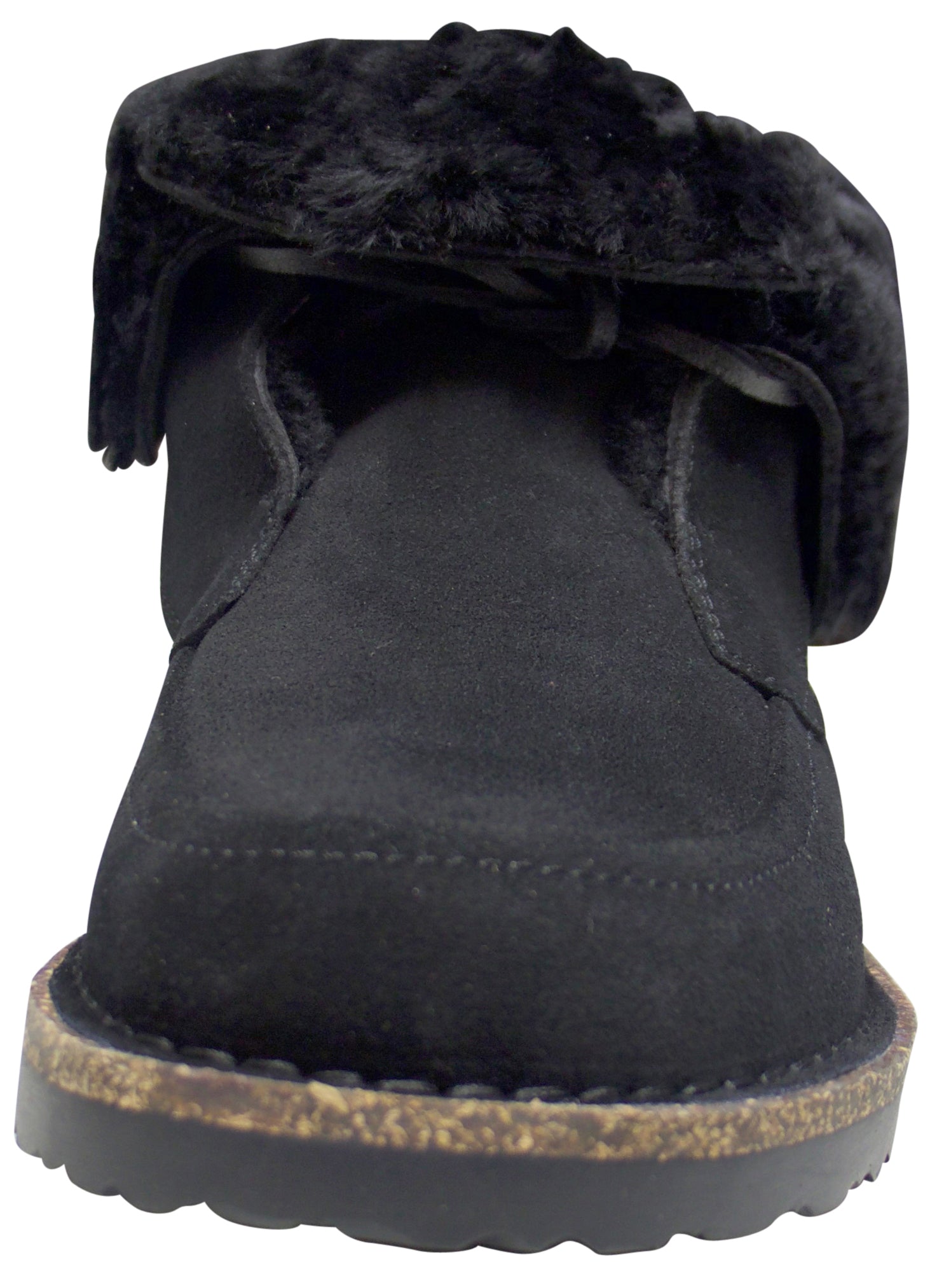 Birkenstock Bakki, noir, cuir hydrophobe