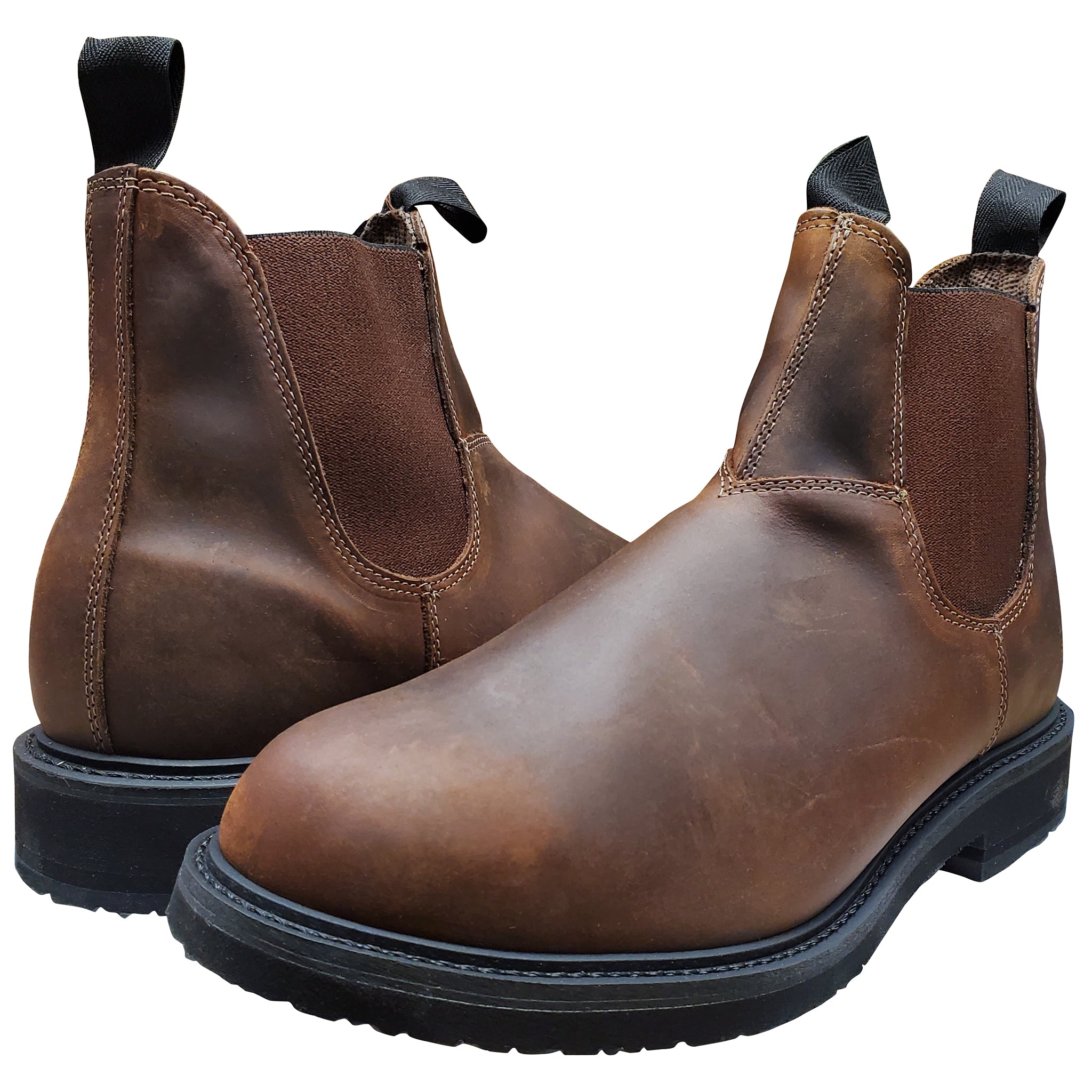 WEST 奴 0423 Canada West Men's Romeos Insulated Boots, Crazy Horse