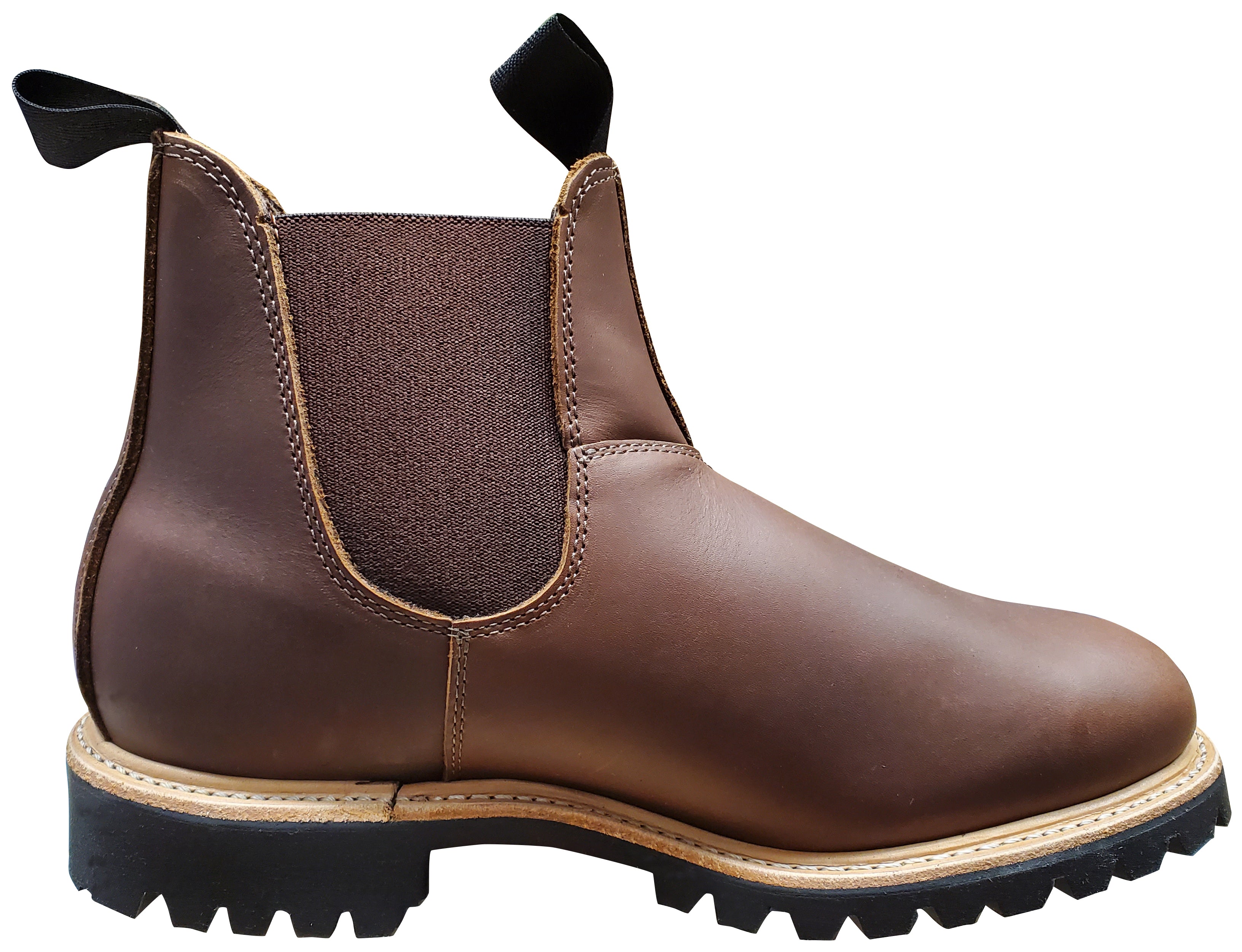 Bottes Roméos isolées pour hommes Canada West, marron, style Boomer