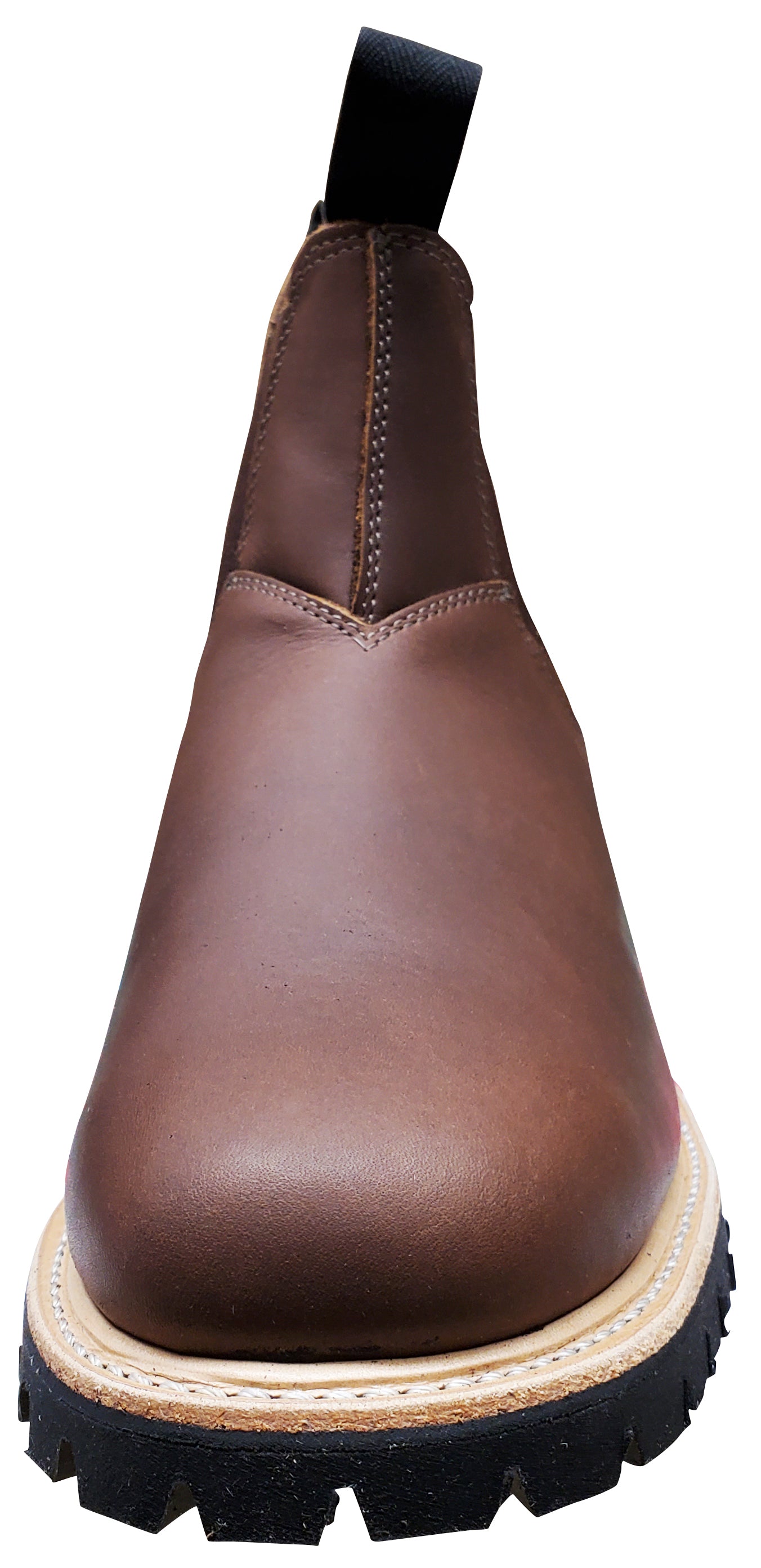 Bottes Roméos isolées pour hommes Canada West, marron, style Boomer