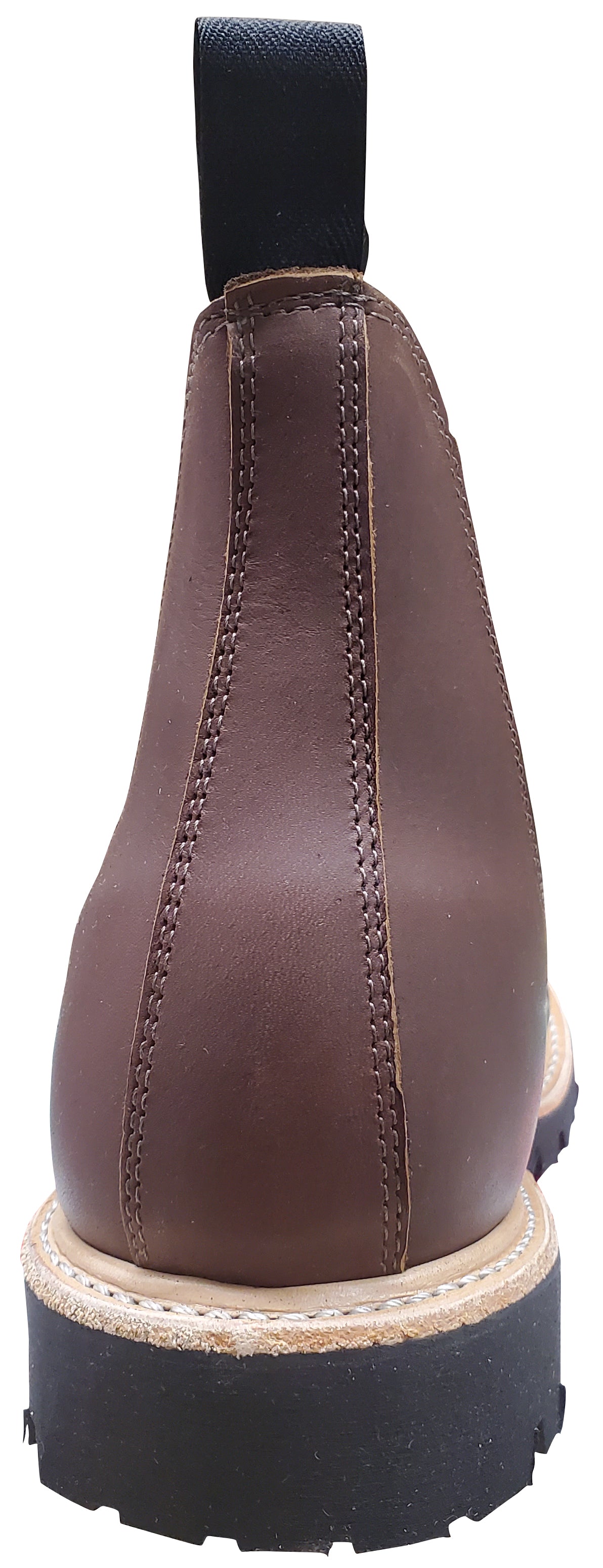 Bottes Roméos isolées pour hommes Canada West, marron, style Boomer