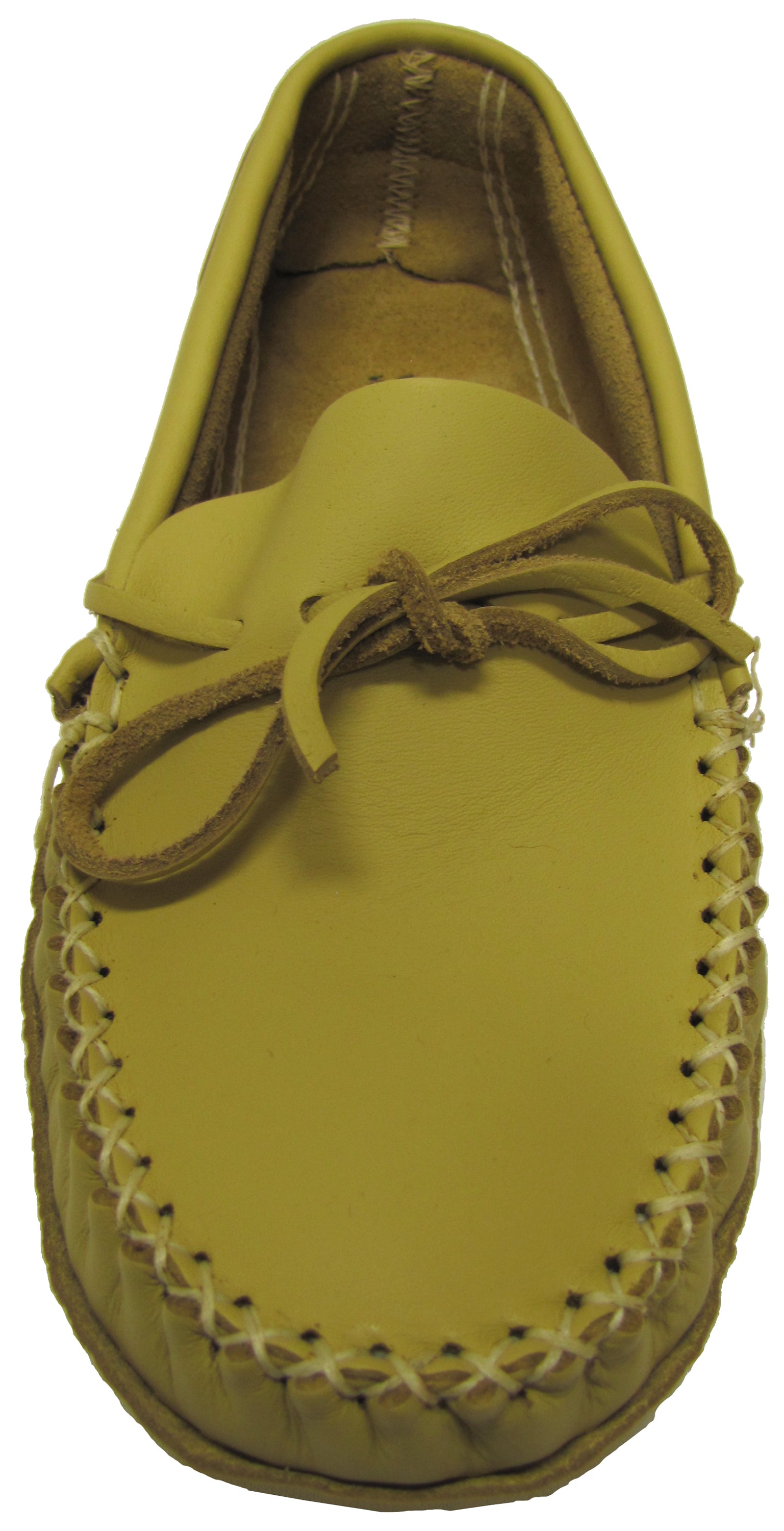Men's Moccasins Wide Cream