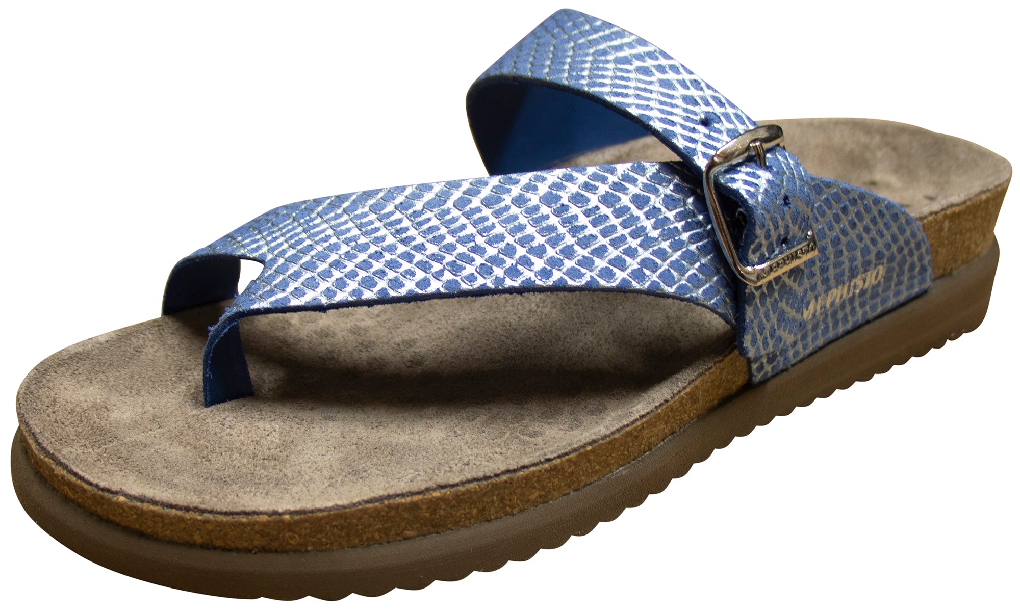 Sandale Helen pour femme de Mephisto, bleu cobalt