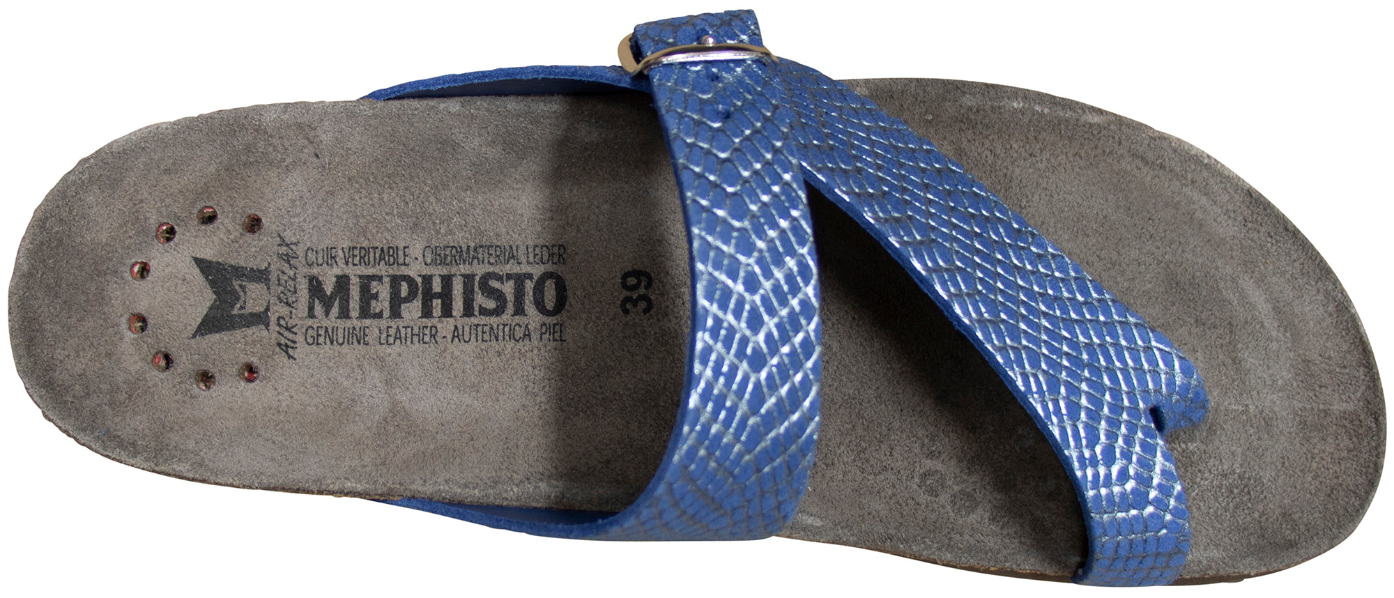 Sandale Helen pour femme de Mephisto, bleu cobalt