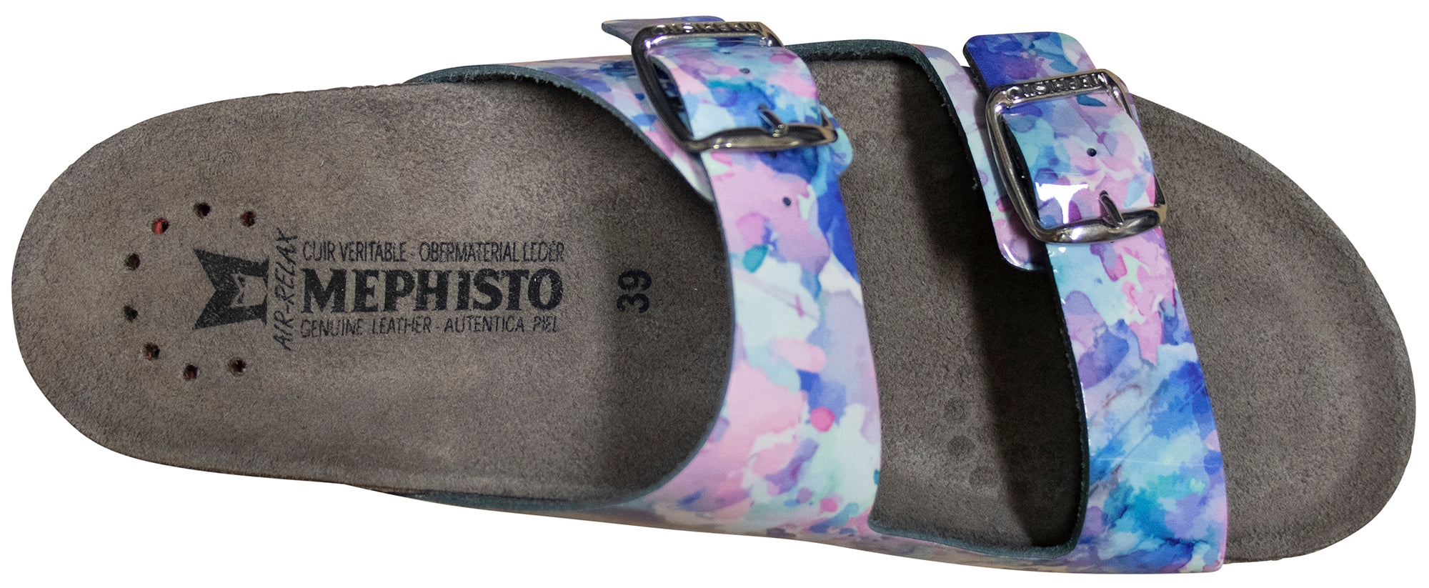 Sandale Harmony pour femme Mephisto, bleu ciel lagon 17991