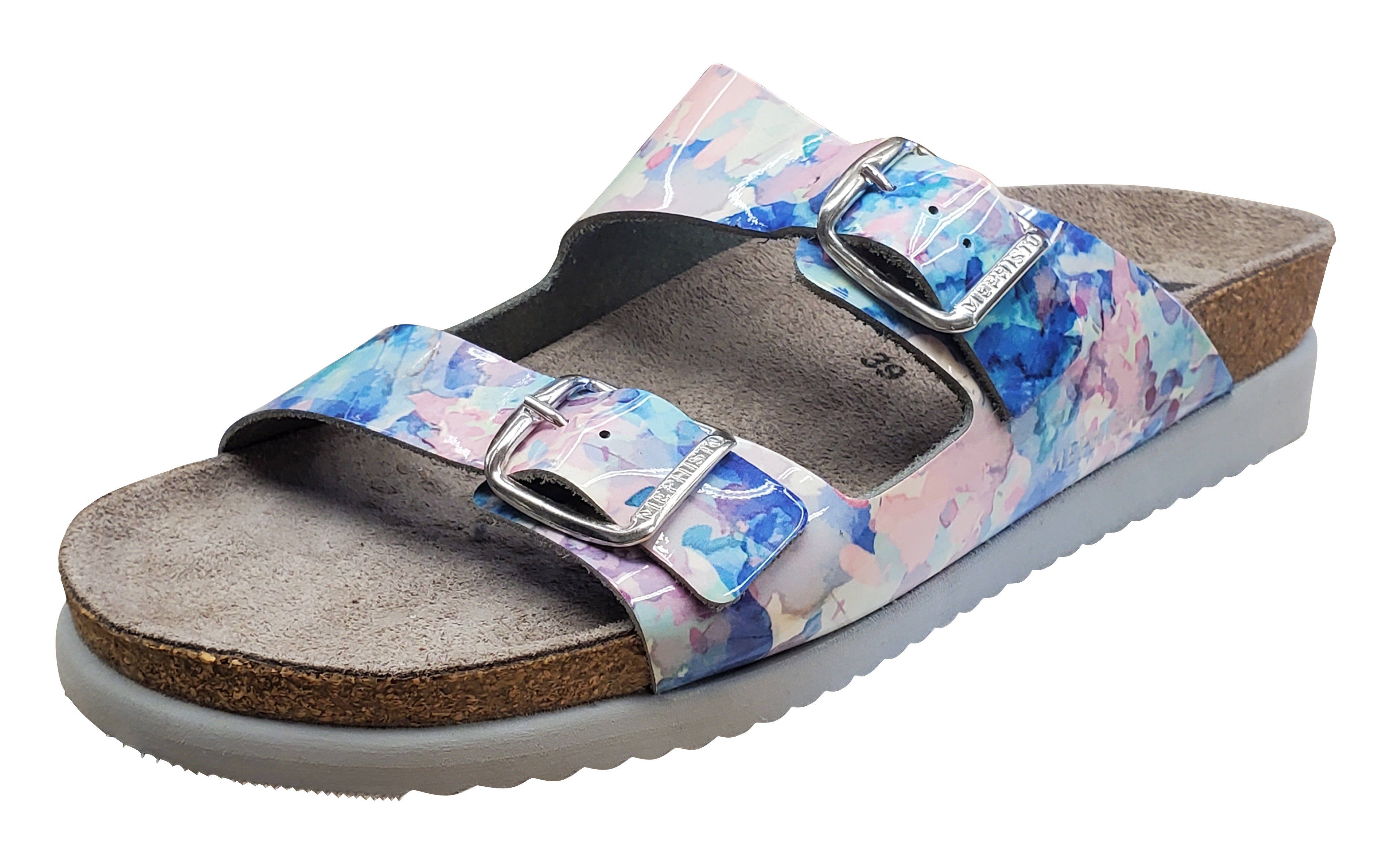 Sandale Harmony pour femme Mephisto, bleu ciel lagon 17991