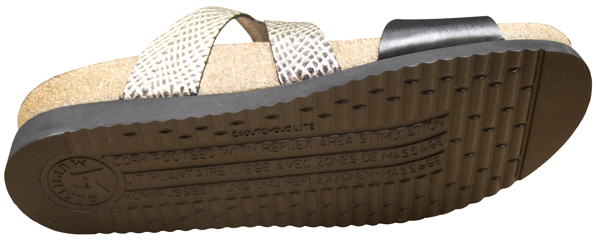 Mephisto Hannel Sandale pour femme Noir Cuba