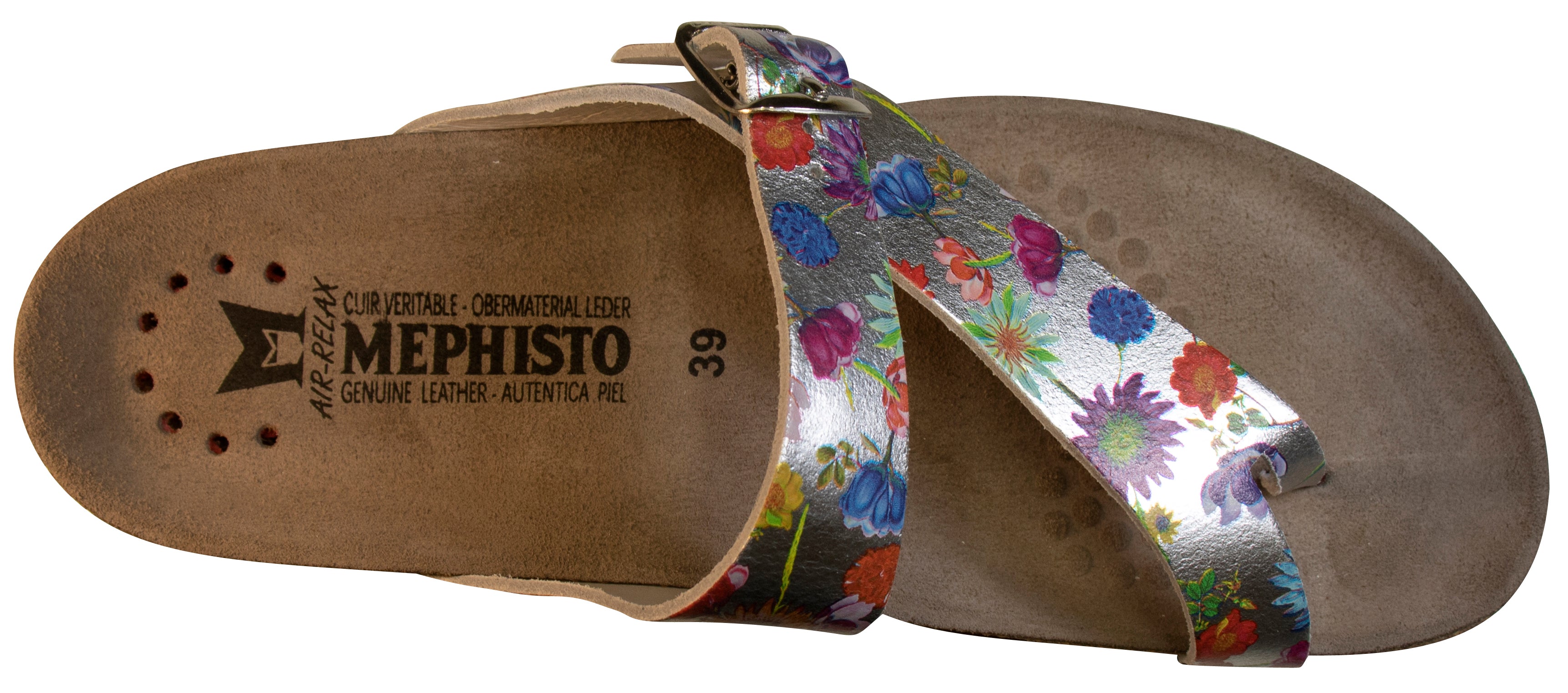 Sandale Helen pour femme de Mephisto, argentée