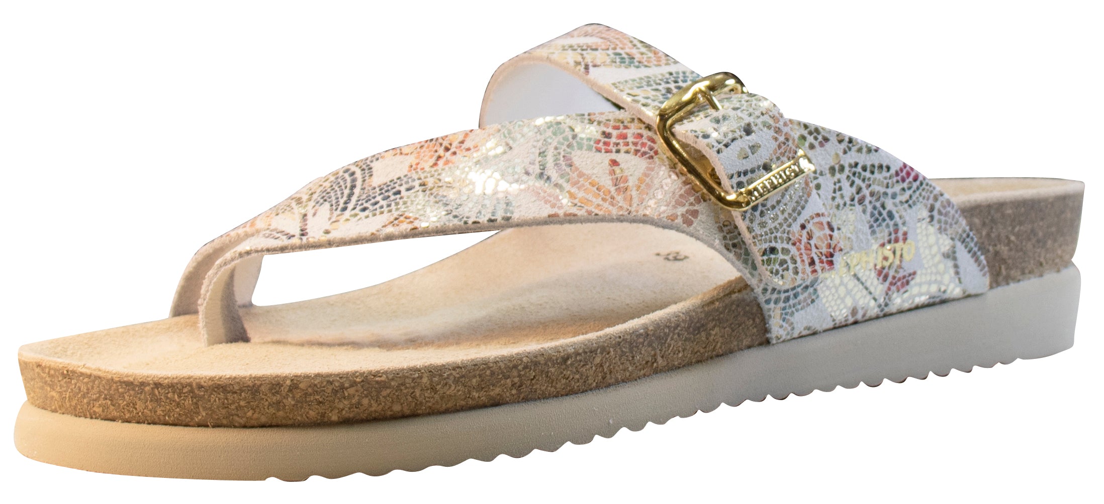 Sandale Helen multicolore pour femme Mephisto, Pompei 28677