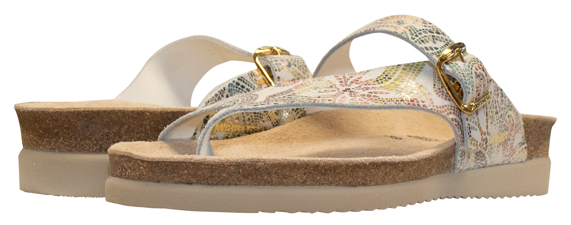 Sandale Helen multicolore pour femme Mephisto, Pompei 28677