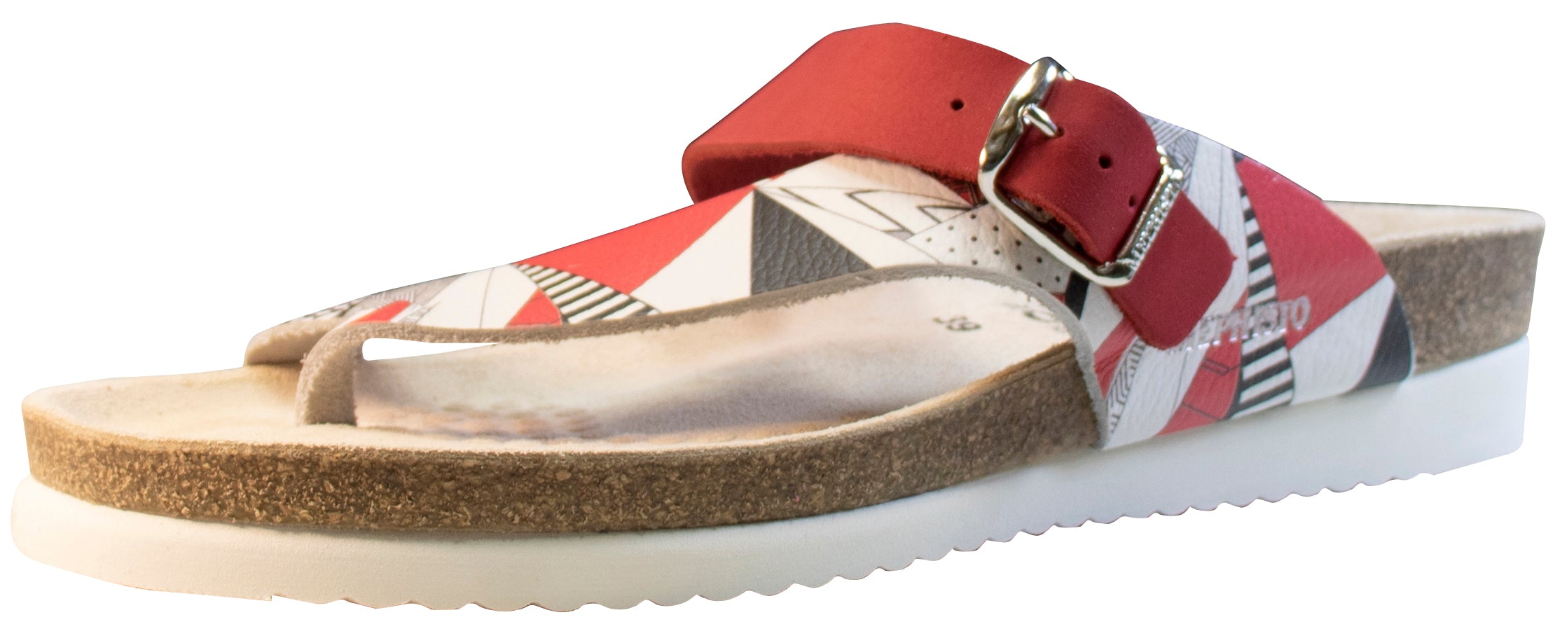Sandale Helen pour femme de Mephisto, rouge/sandalbuck