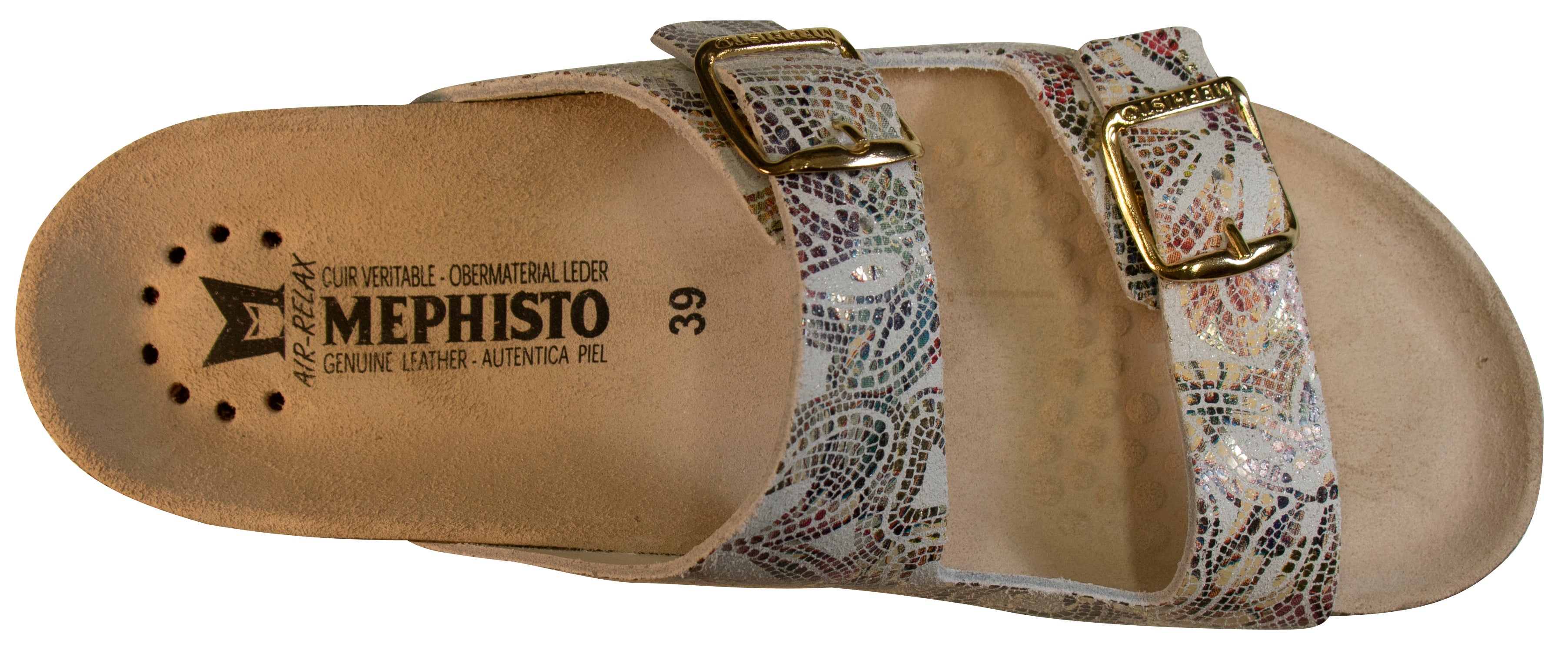 Sandale Harmony pour femme Mephisto, multicolore