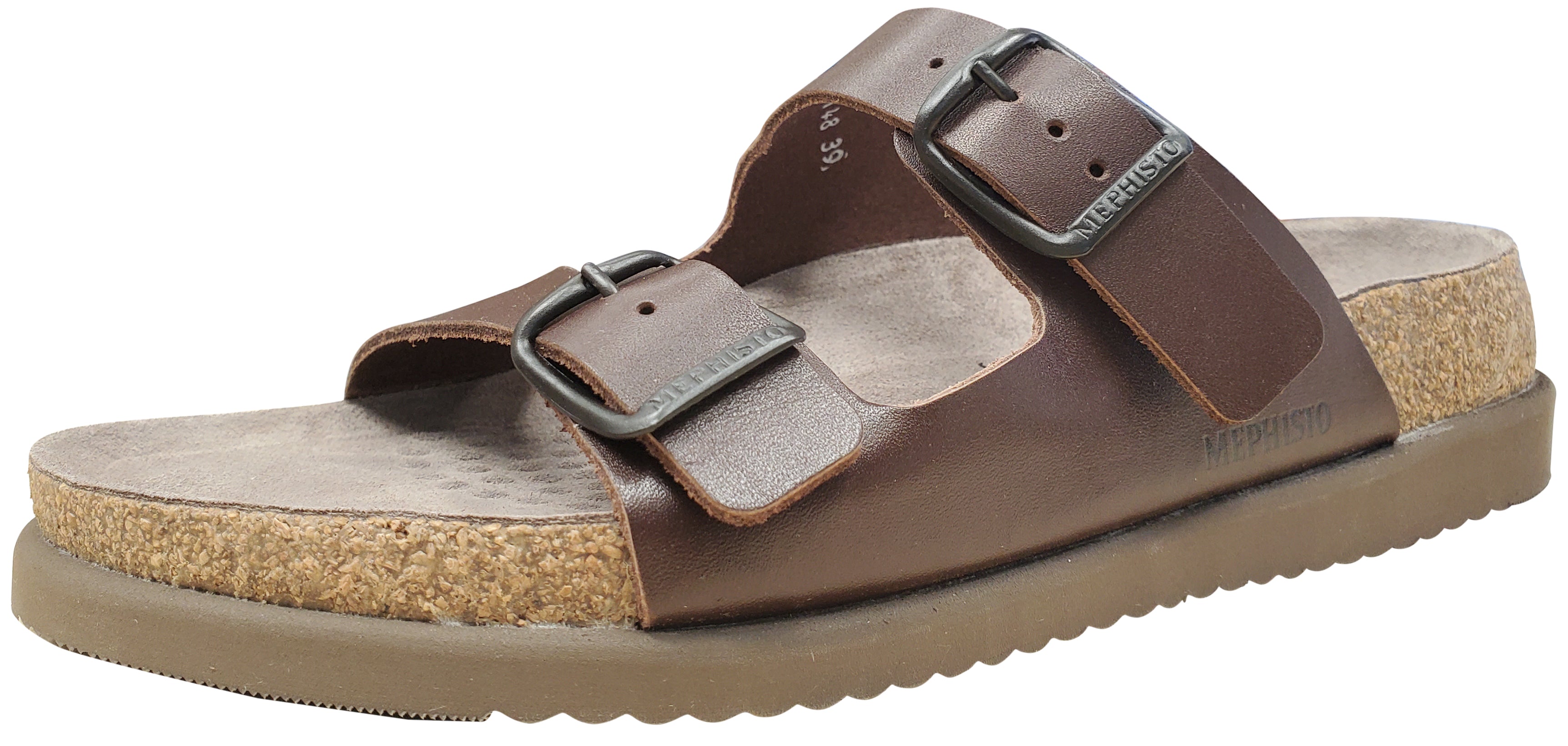 Mephisto Helda Sandal Plus Marron Sandanyl pour femme