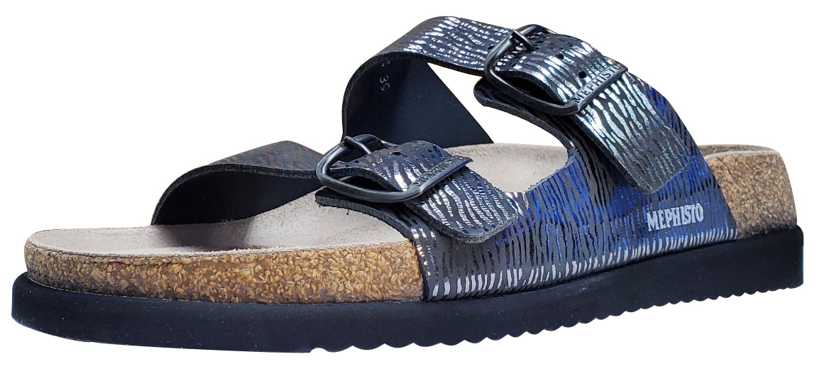 Sandale Helda Plus pour femme de Mephisto, noire zébrée