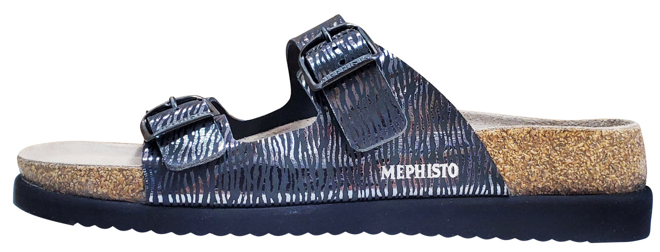 Sandale Helda Plus pour femme de Mephisto, noire zébrée