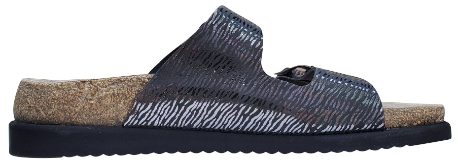Sandale Helda Plus pour femme de Mephisto, noire zébrée