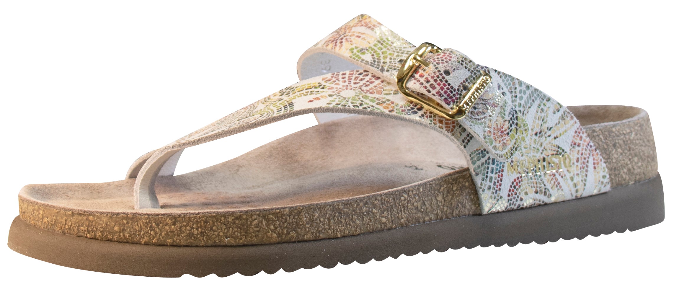 Sandale Helen Plus pour femme de Mephisto, Pompie multicolore 28677