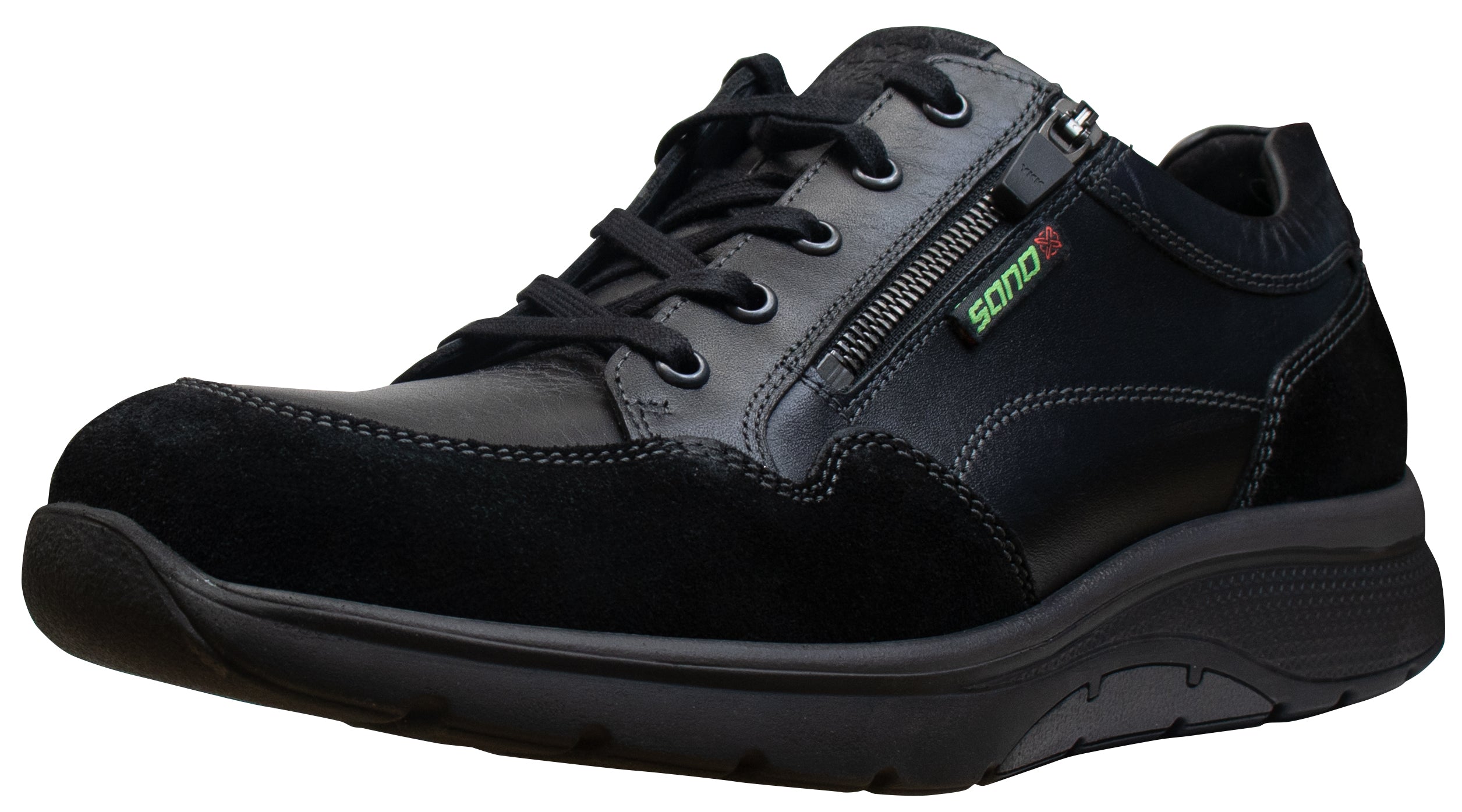 Chaussures de marche Alek pour homme, noires, Sano by Mephisto
