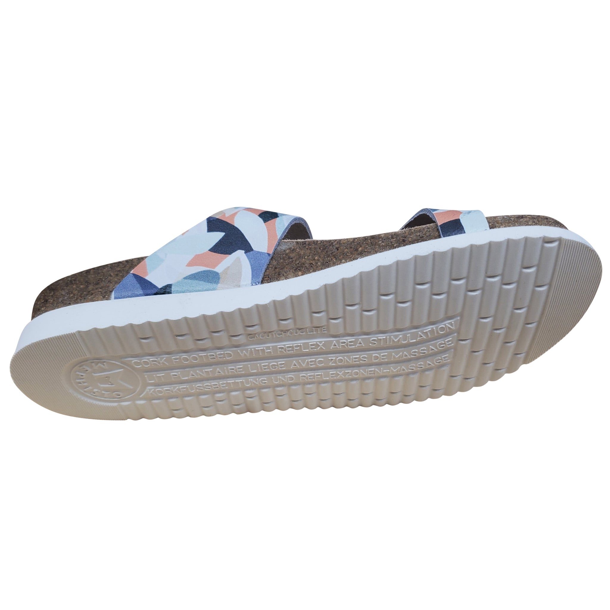 Sandale Mephisto Helen en bambou multicolore