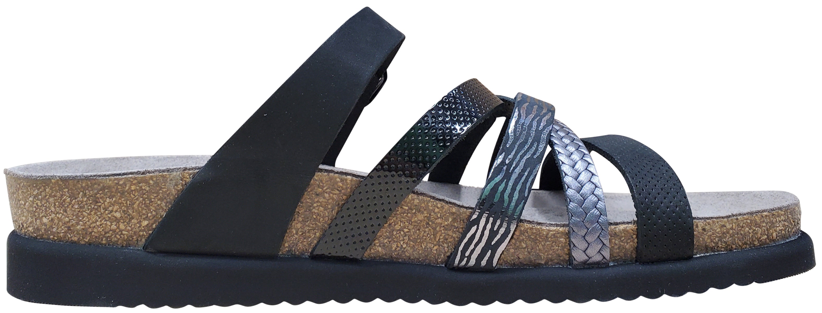 Sandale Huleda noire pour femme de Mephisto