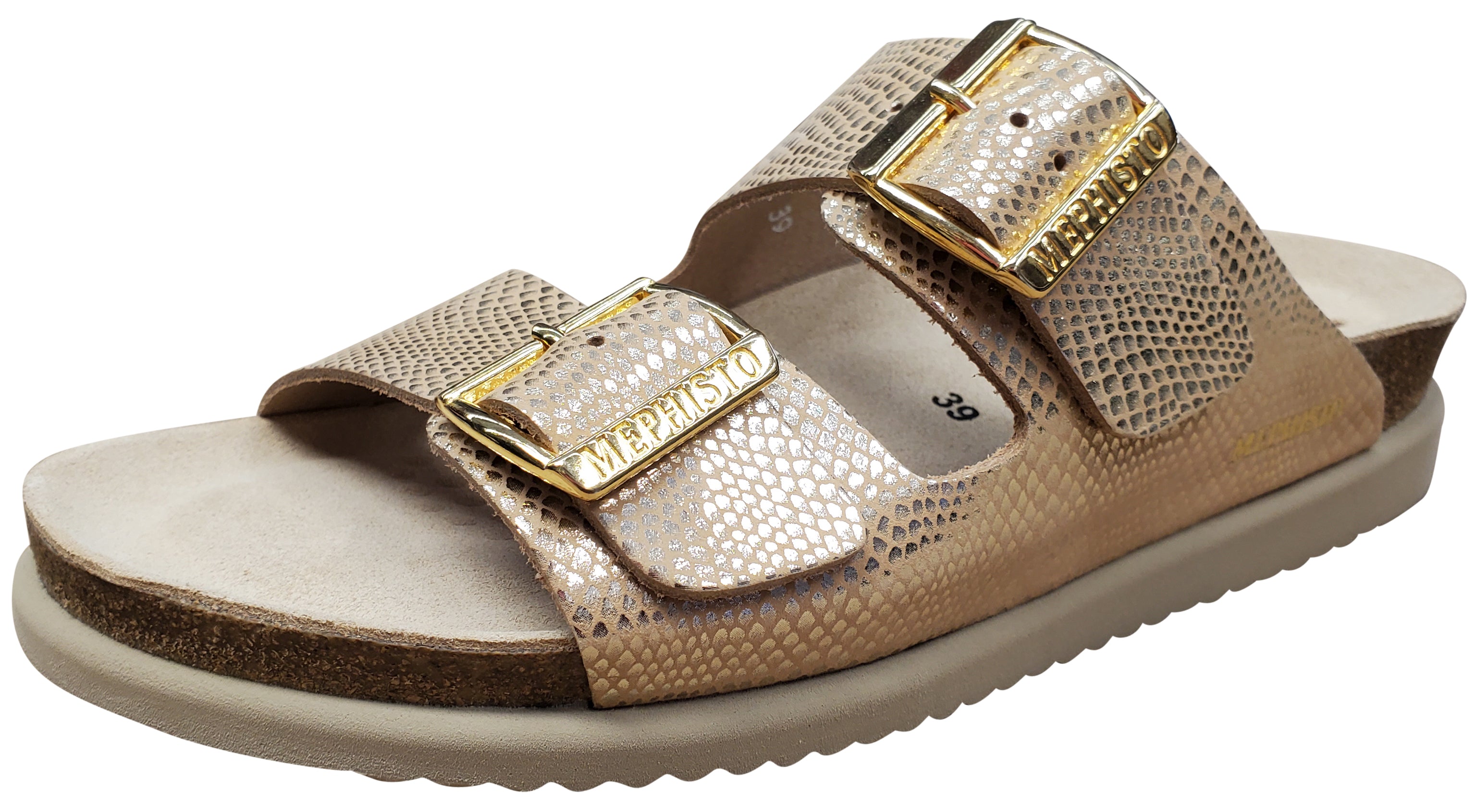 Sandale Hester pour femme Mephisto, couleur sable clair