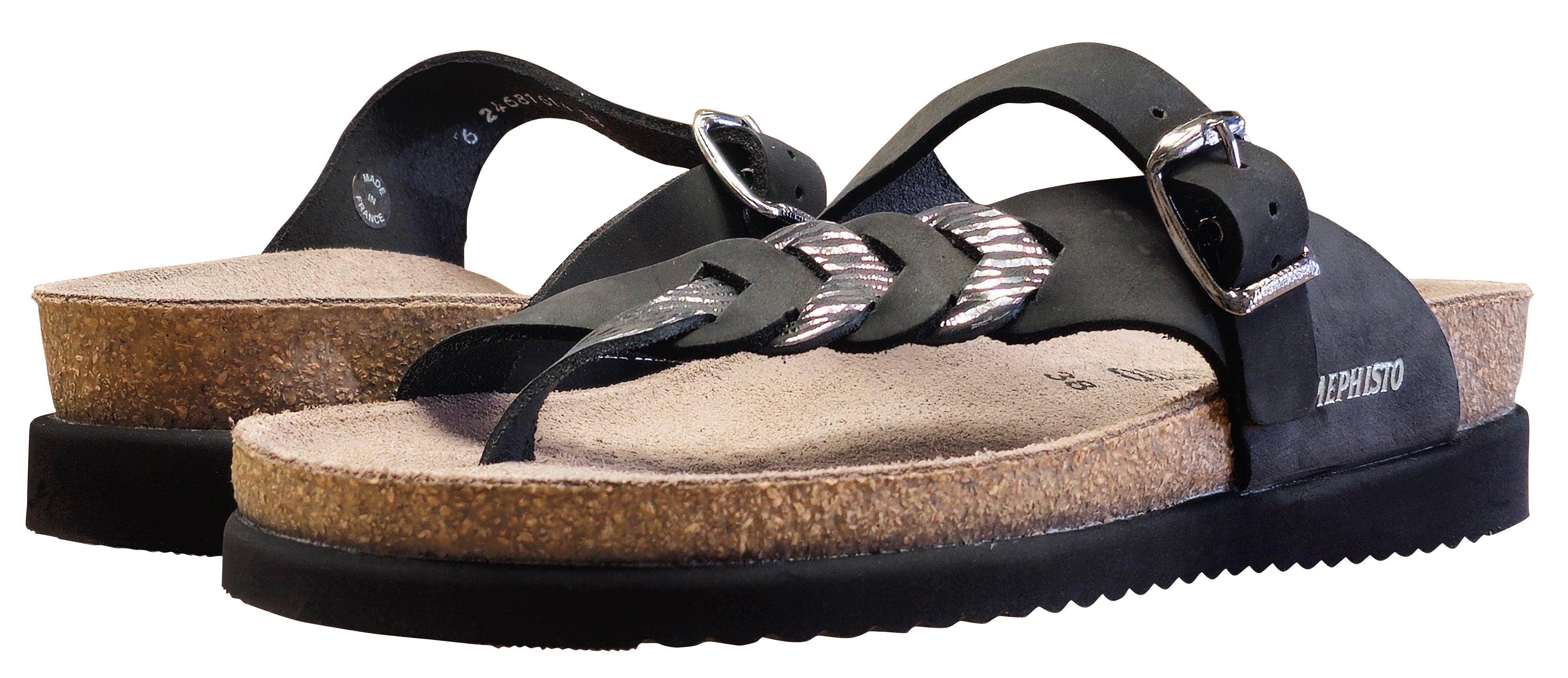 Sandale Mephisto Heleonore pour femme, noire