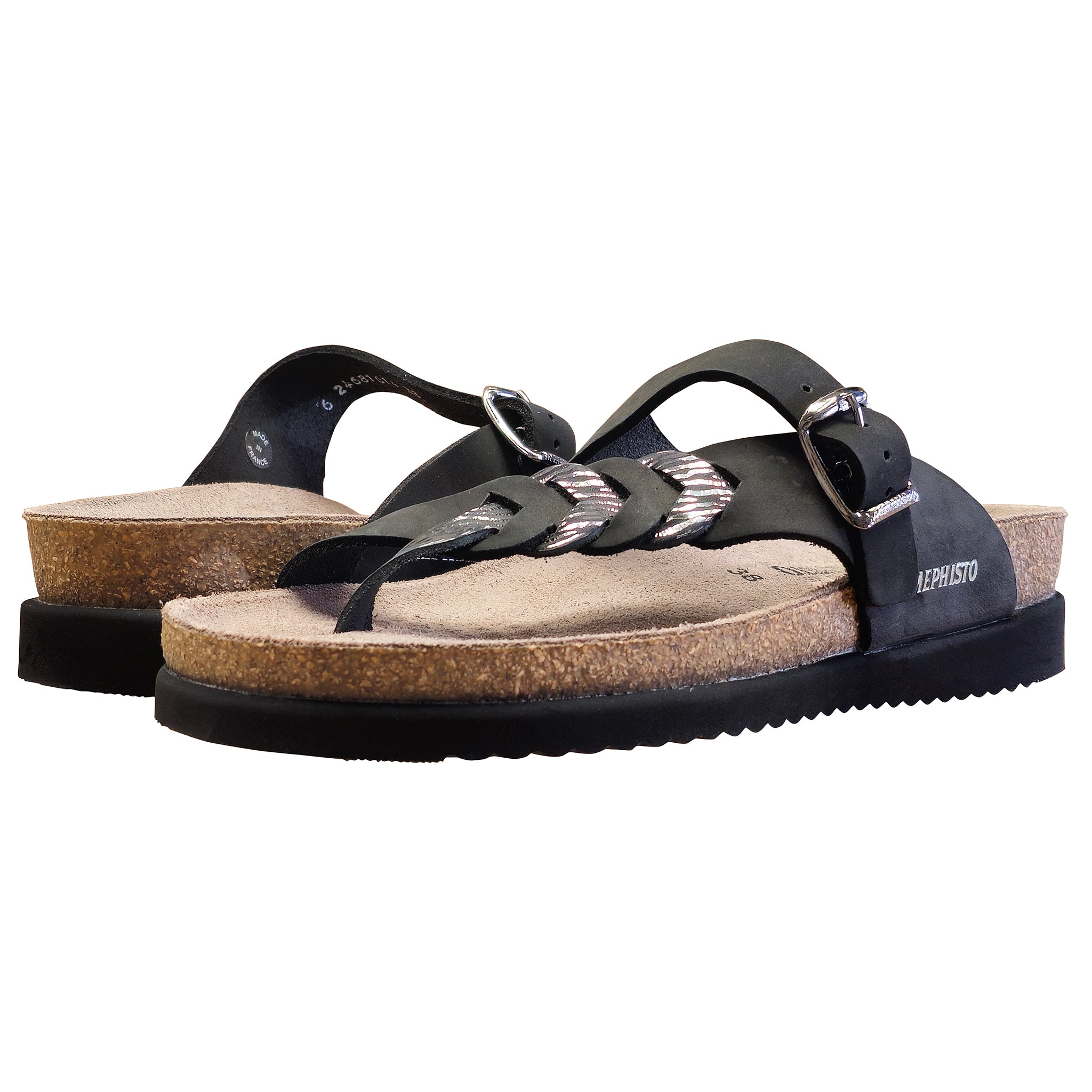 Sandale Mephisto Heleonore pour femme, noire