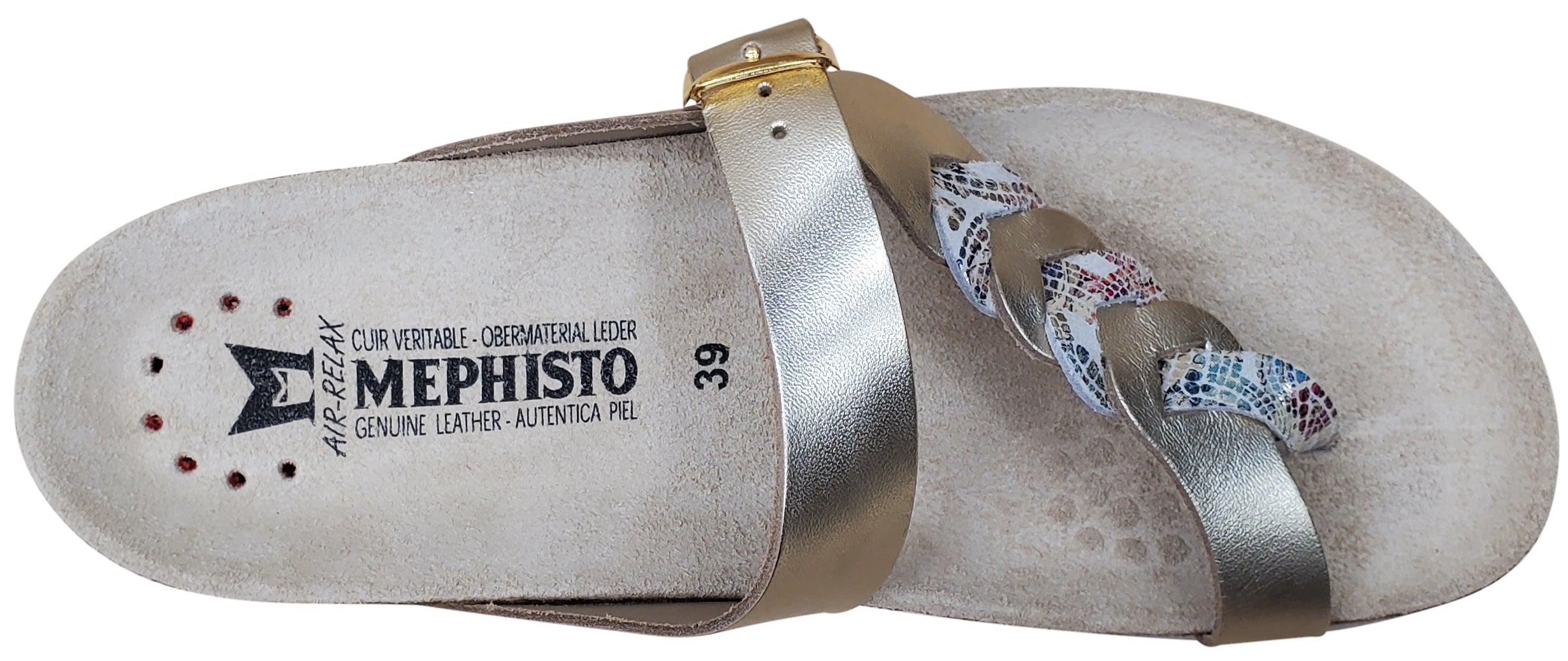 Sandale Heleonore pour femme Mephisto Gold Vega
