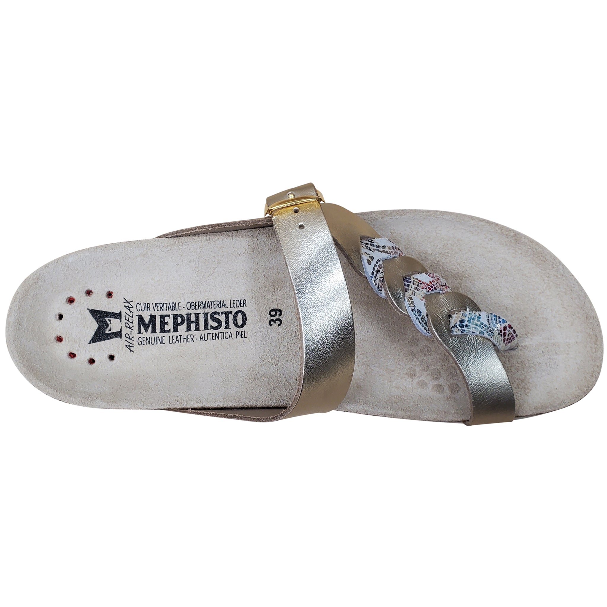 Sandale Heleonore pour femme Mephisto Gold Vega