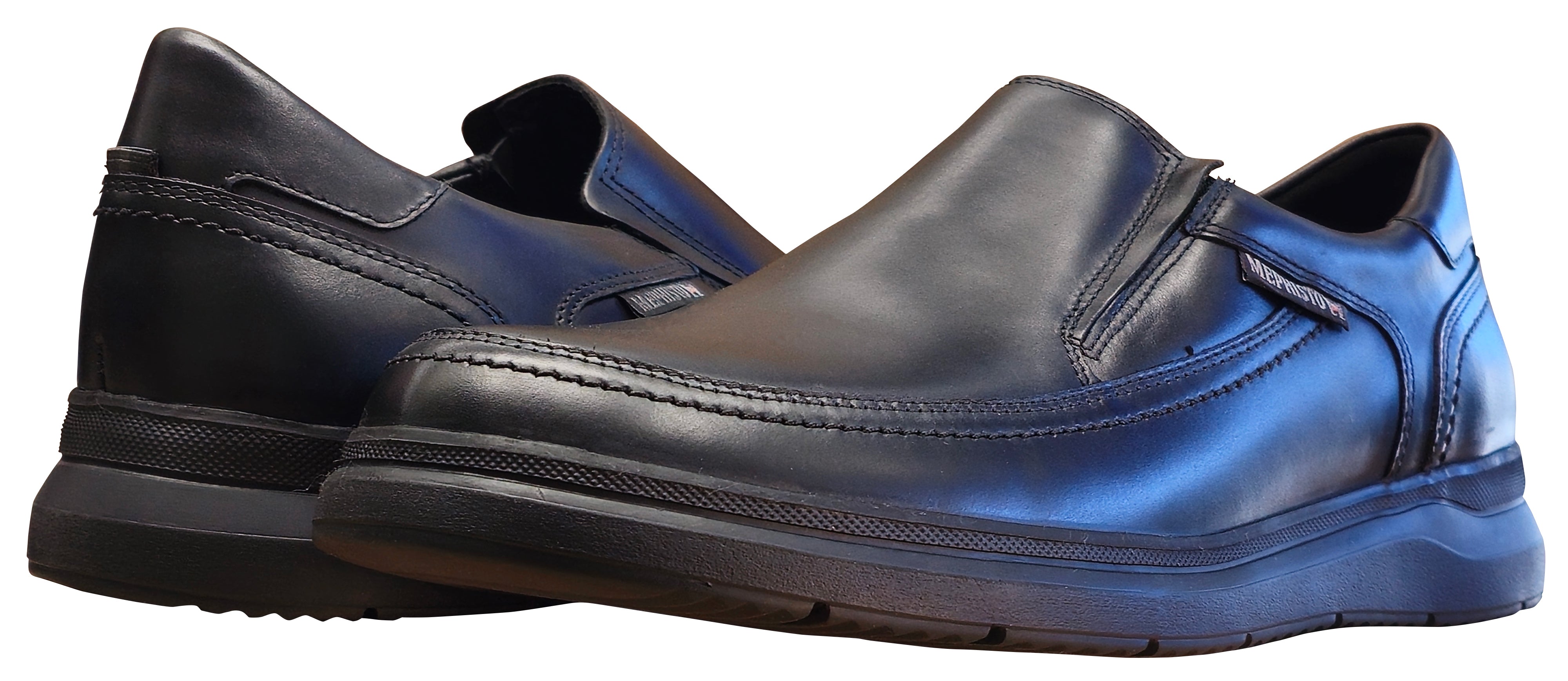 Chaussures de marche Mephisto Andy pour homme, noires