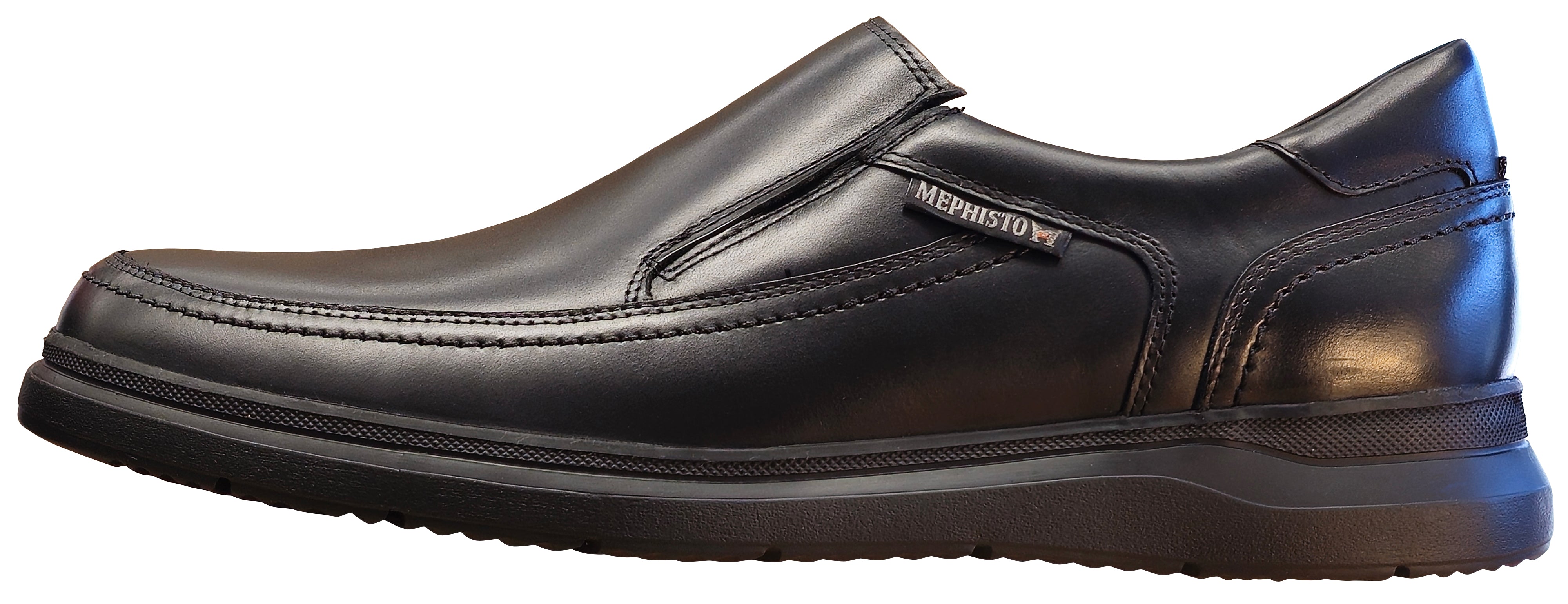 Chaussures de marche Mephisto Andy pour homme, noires