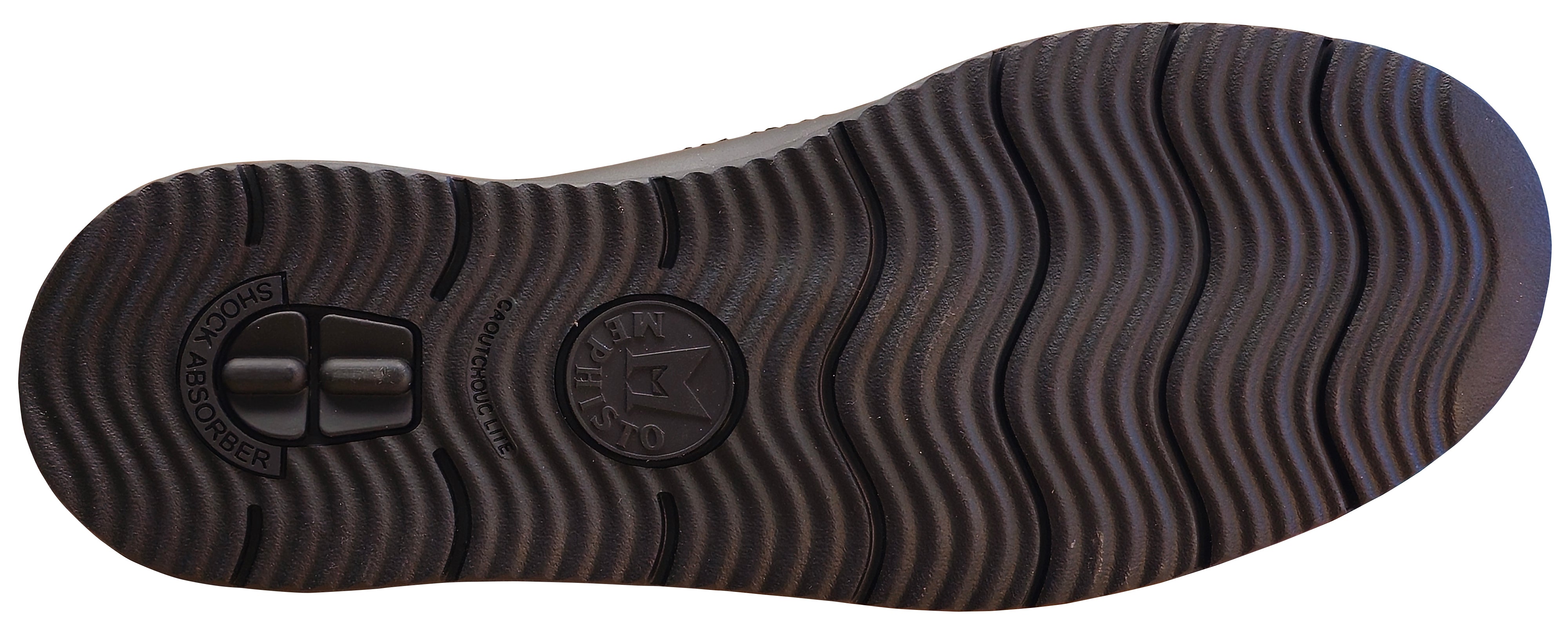 Chaussures de marche Mephisto Andy pour homme, noires