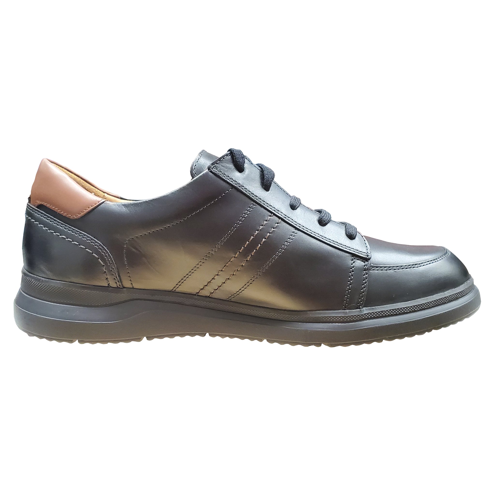 Chaussures de marche Mephisto Amelio pour homme, noires
