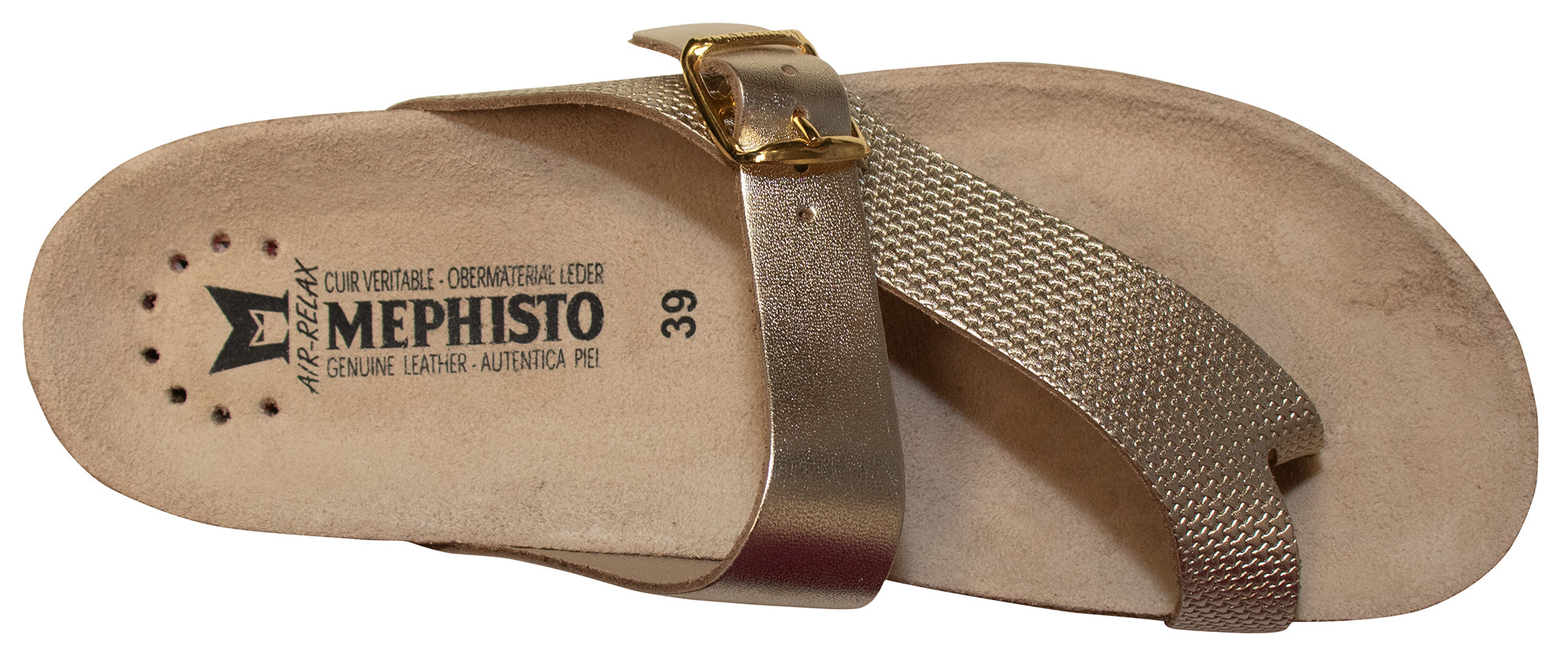 Sandales Helen Mix Gold pour femme de Mephisto