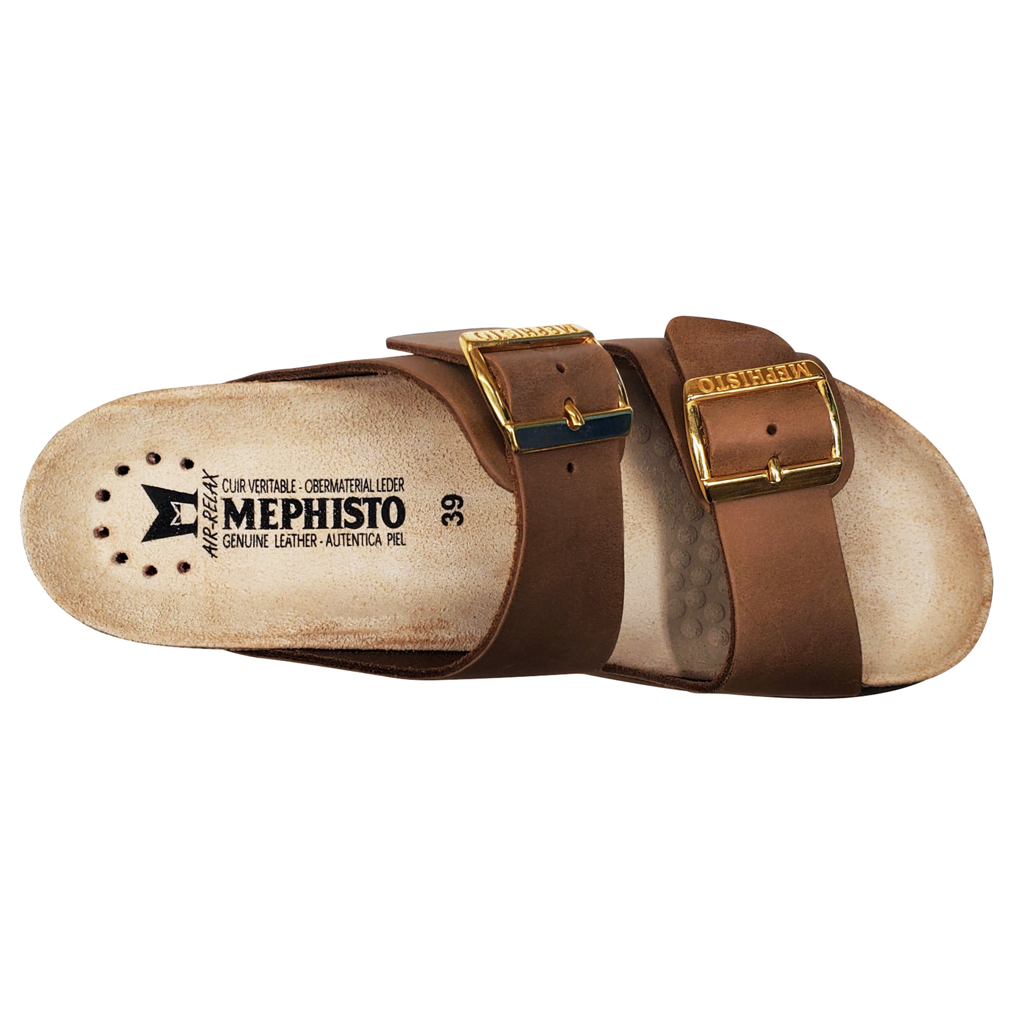 Mephisto Women's Hester Sandal Camel Scratch