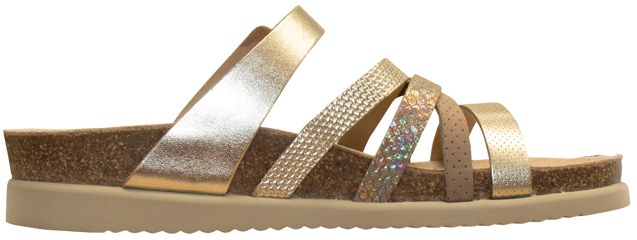 Sandale Huleda Mephisto pour femme, dorée, Vega Flash