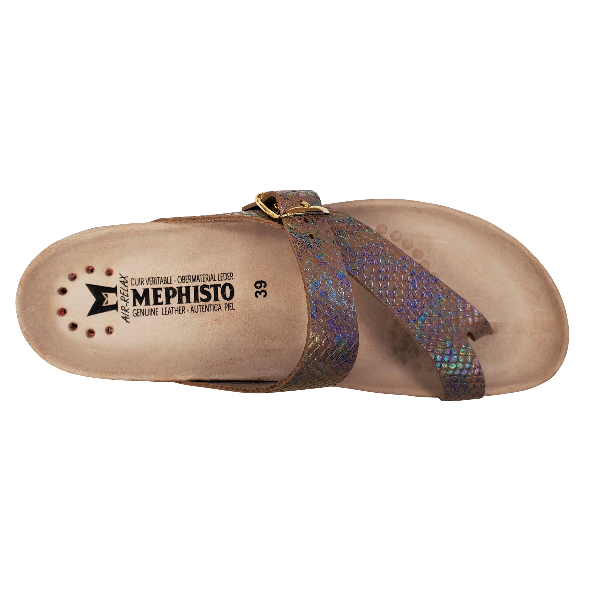 Sandale Mephisto Helen Reptilia multicolore