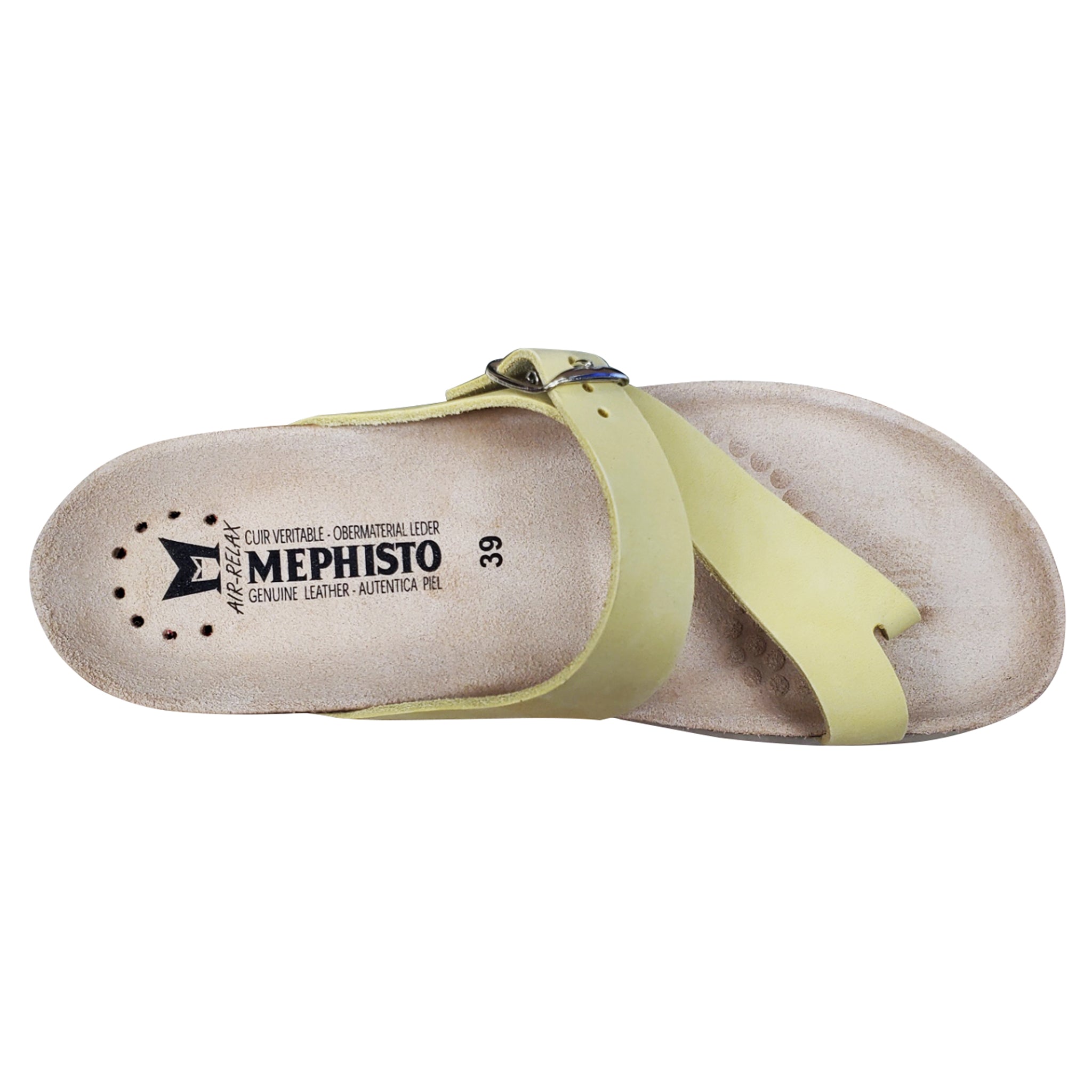 Sandale Mephisto Helen Sandalbuck jaune