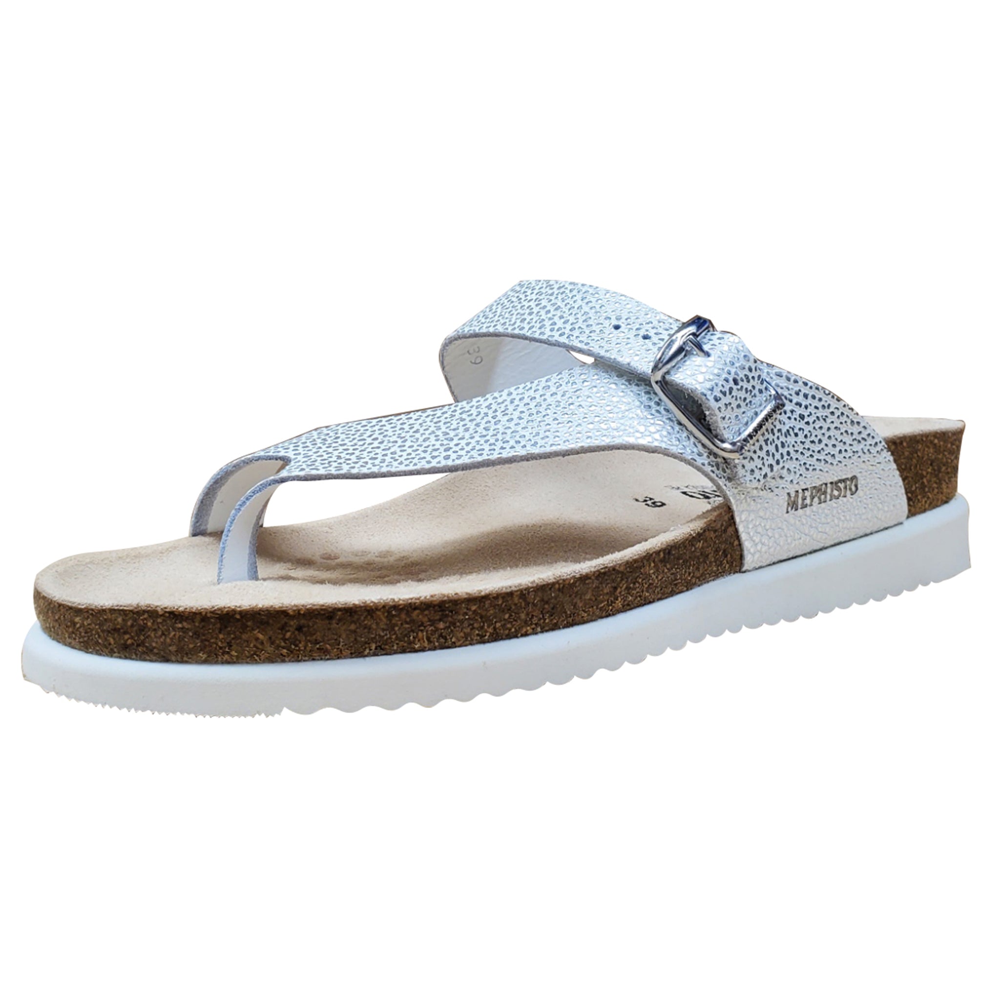 Mephisto Helen Sandal Silver Condor