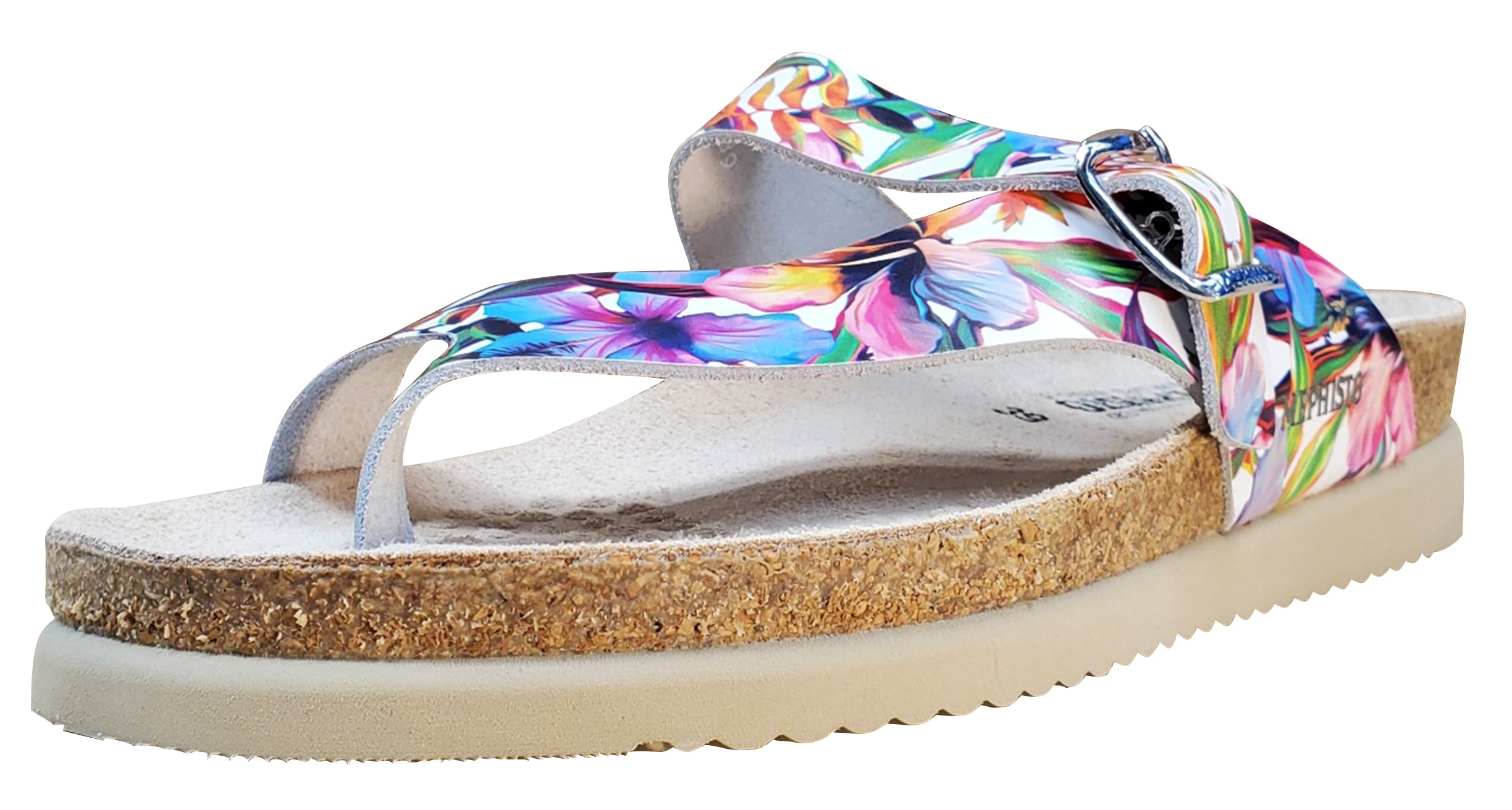 Sandale Mephisto Helen à fleurs multicolores