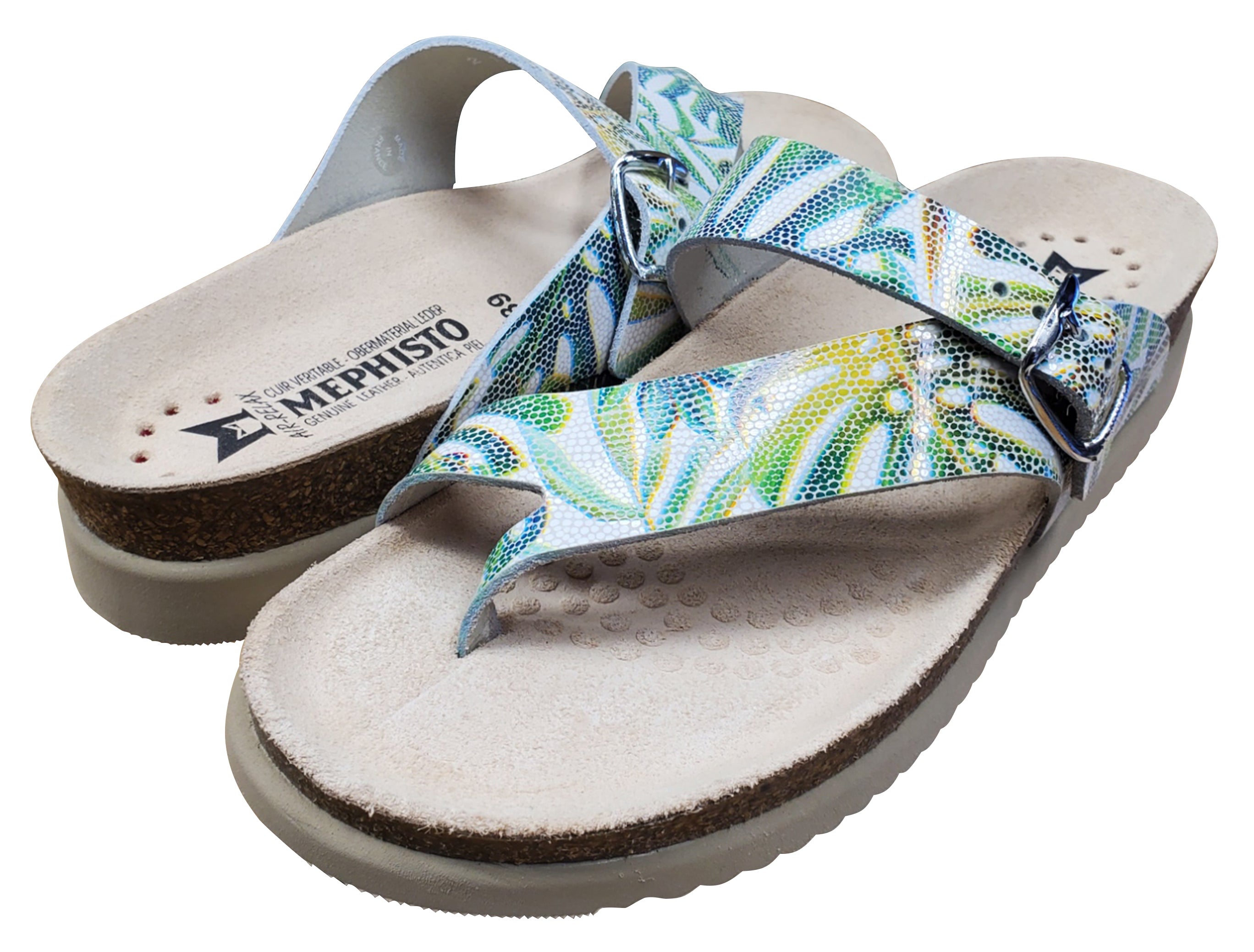 Sandale Mephisto Helen Vert Jungle