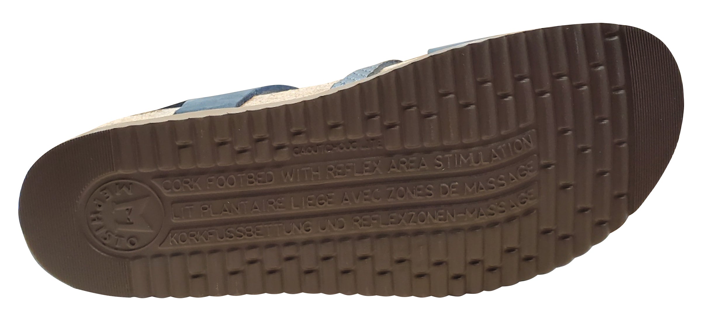 Sandale Mephisto Halinka bleu marine Sandalbuck