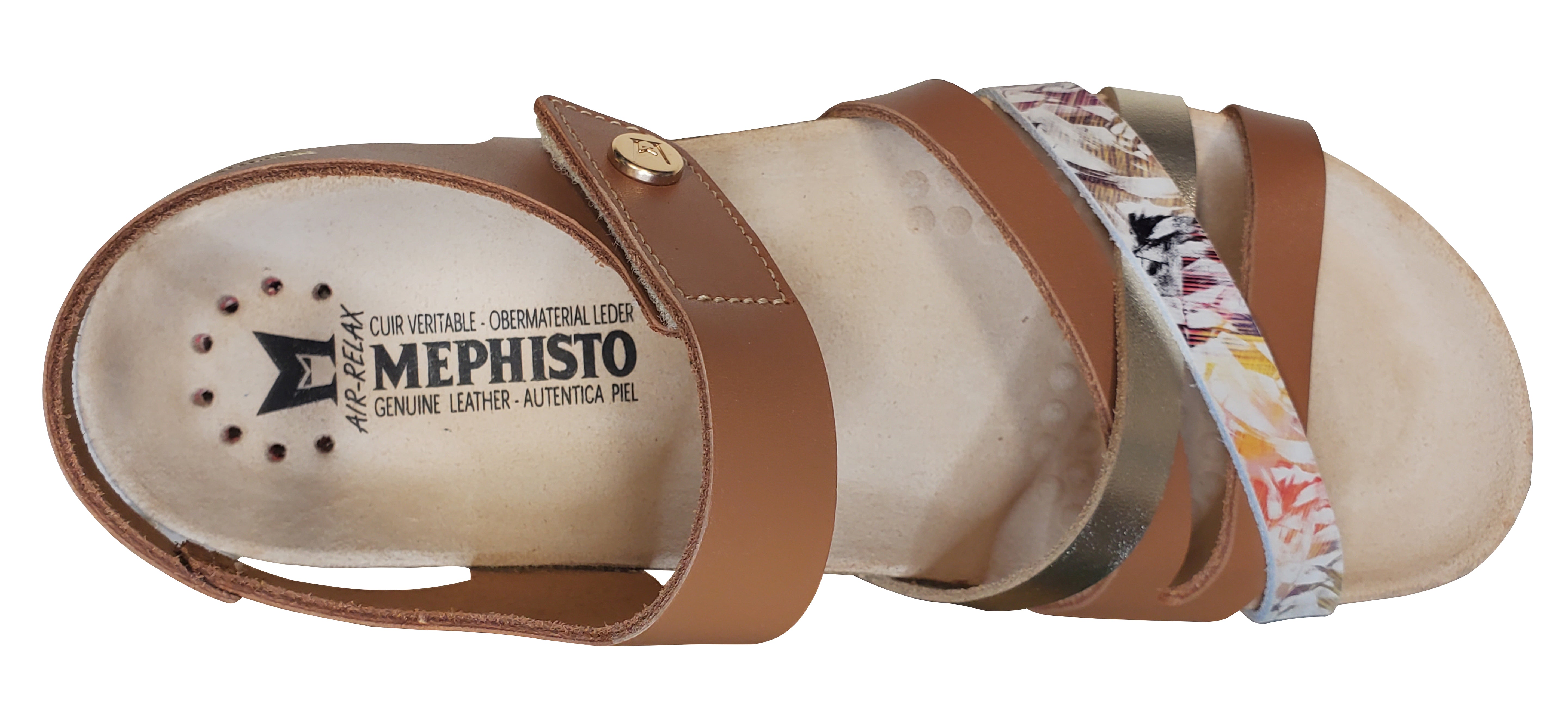 Mephisto Halinka Sandale Camel Sandanyl