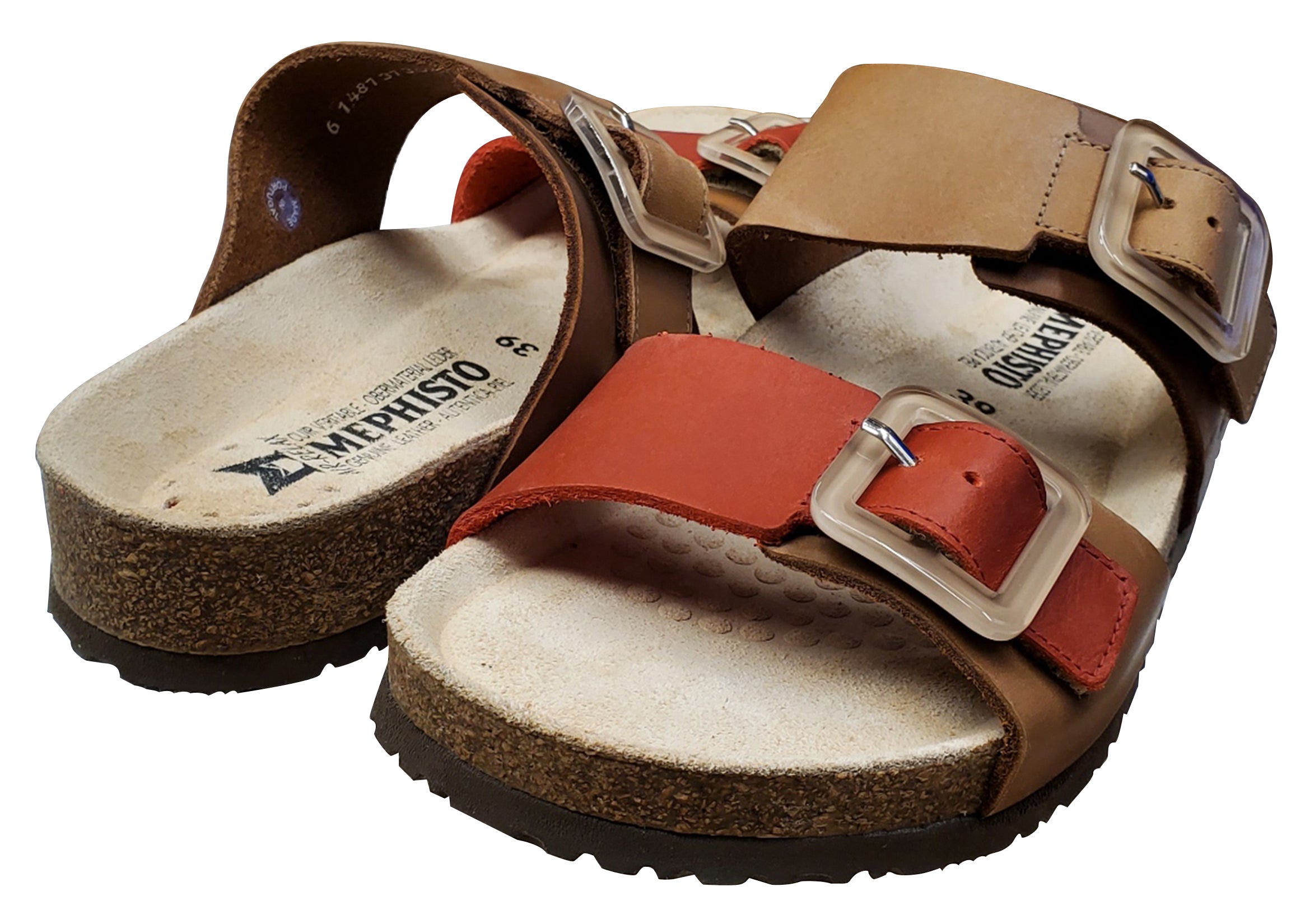 Sandale Madison pour femme de Mephisto, couleur camel