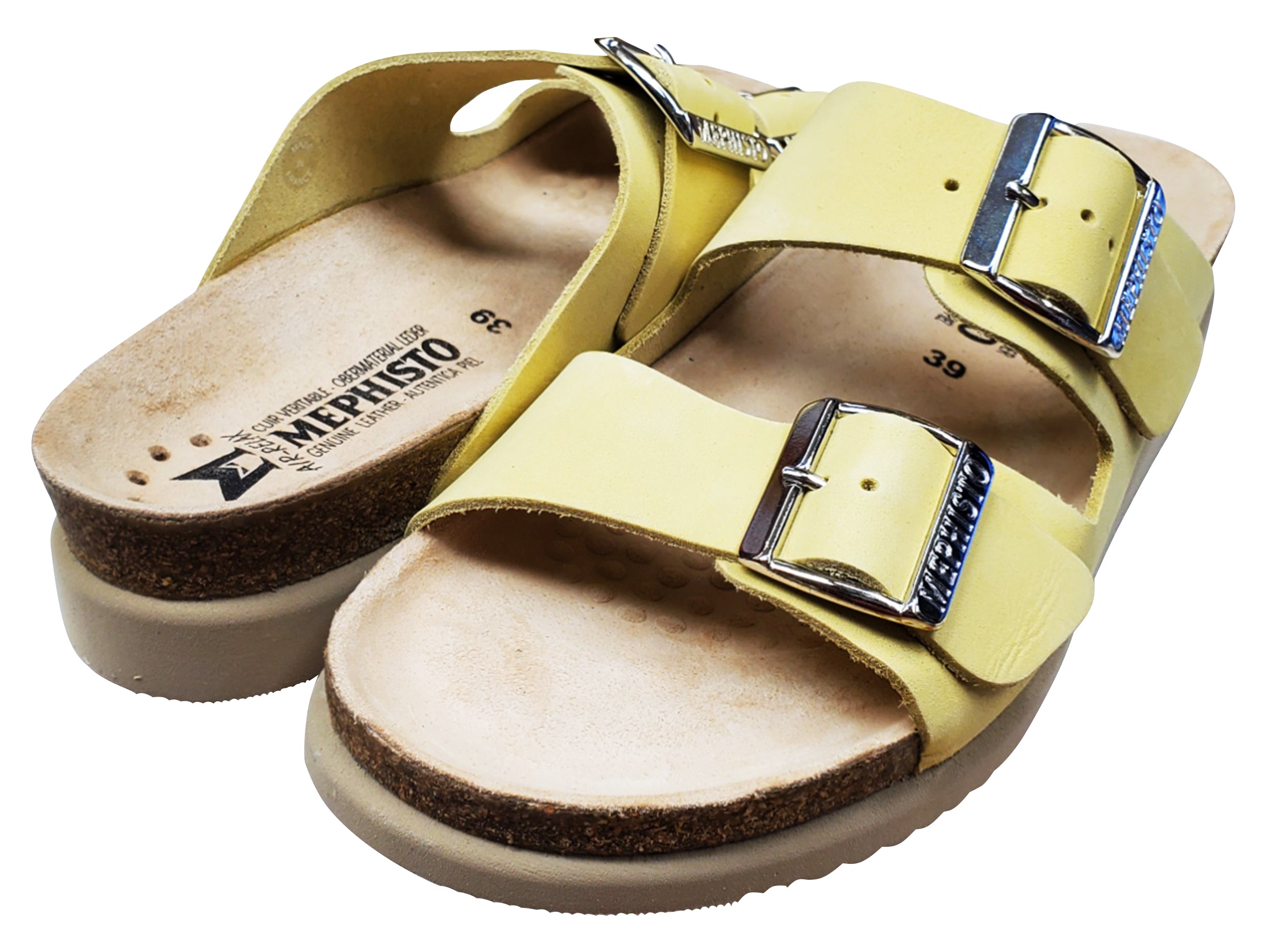 Sandale Hester jaune pour femme de Mephisto