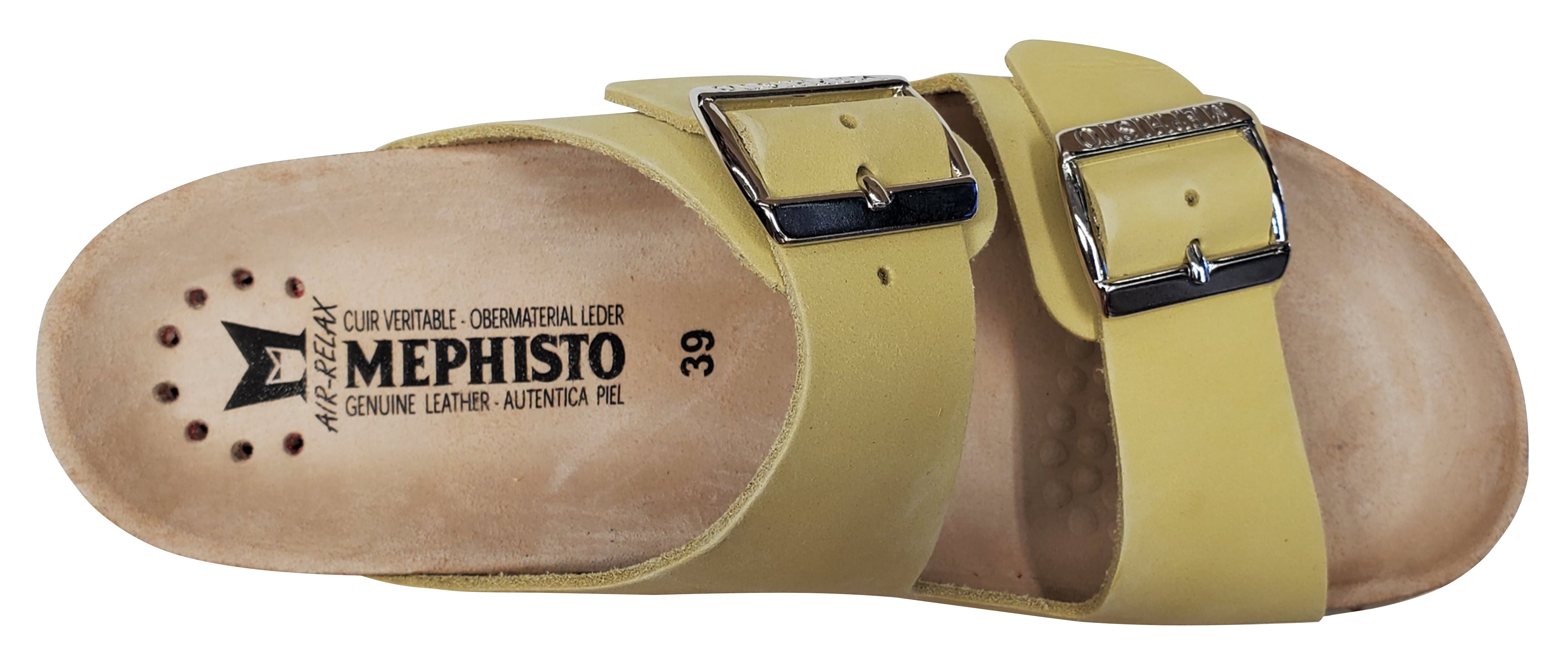 Sandale Hester jaune pour femme de Mephisto